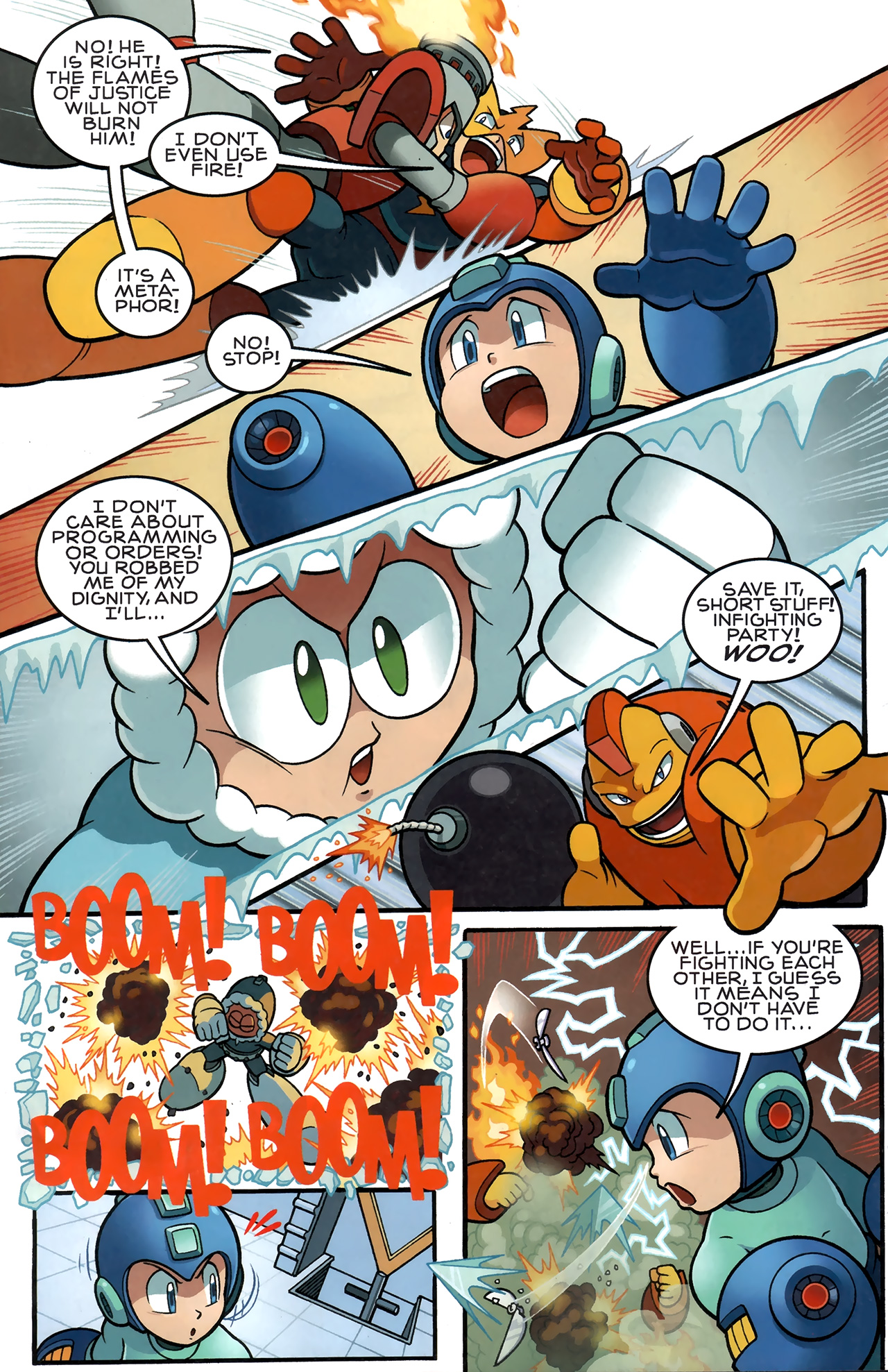 Read online Mega Man comic -  Issue #4 - 9