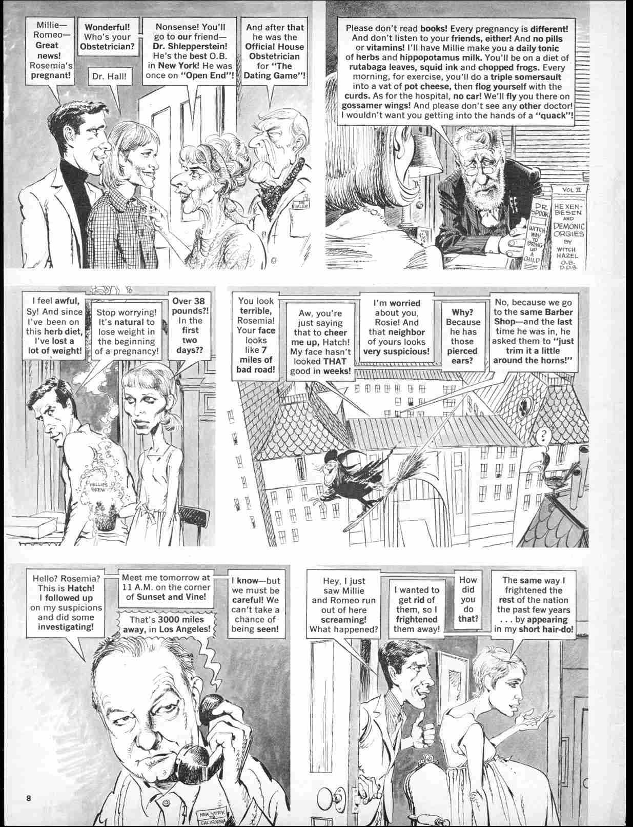 Read online MAD comic -  Issue #124 - 10