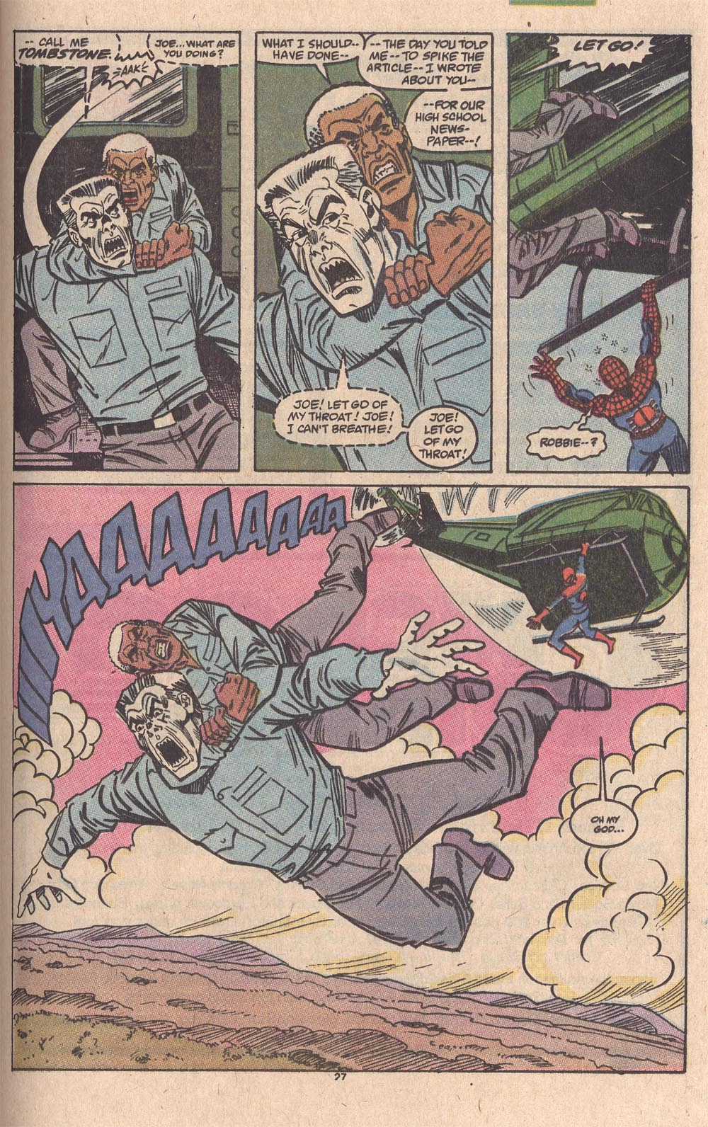 Read online The Spectacular Spider-Man (1976) comic -  Issue #155 - 21