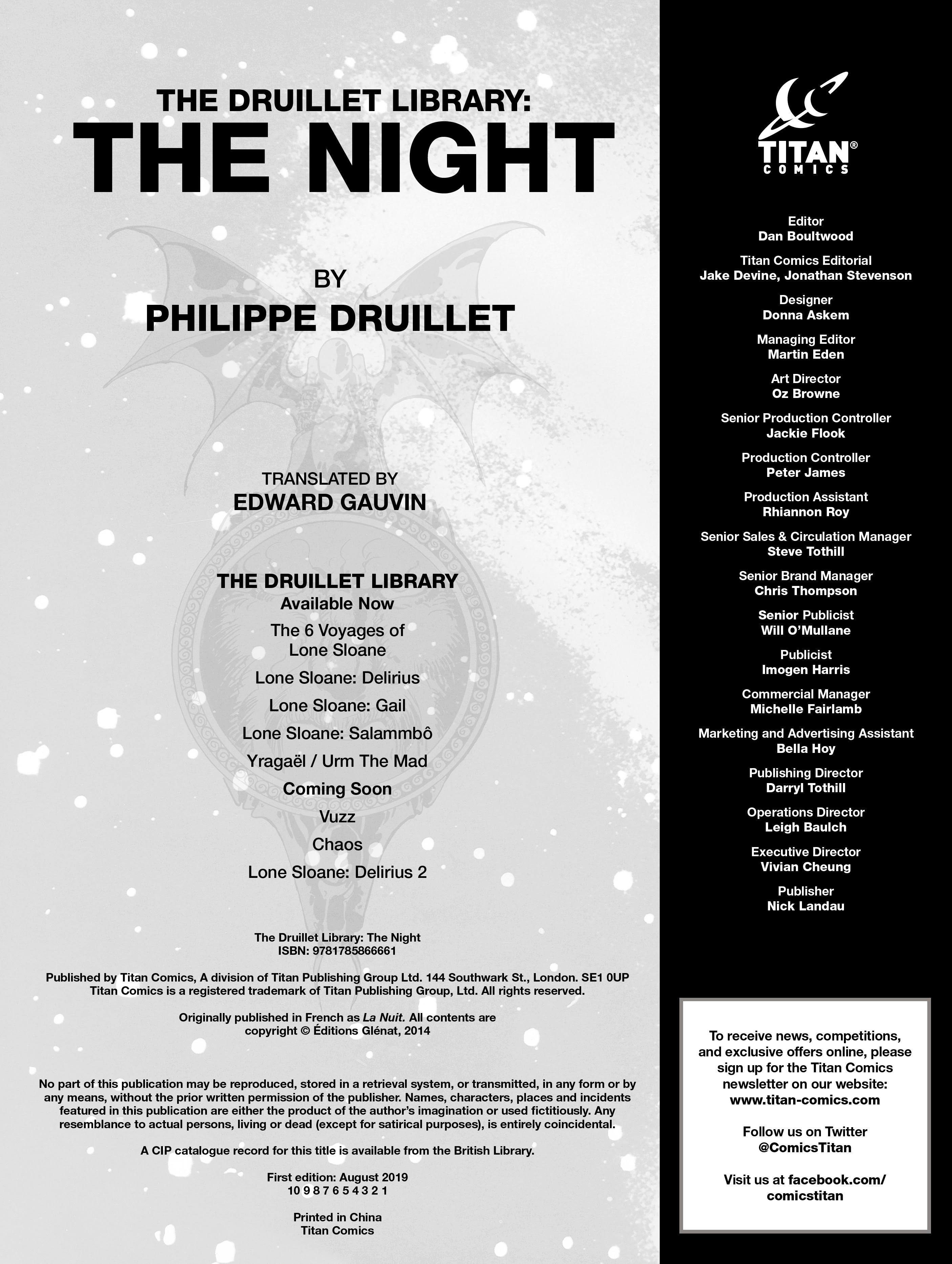 Read online The Night comic -  Issue # Full - 5