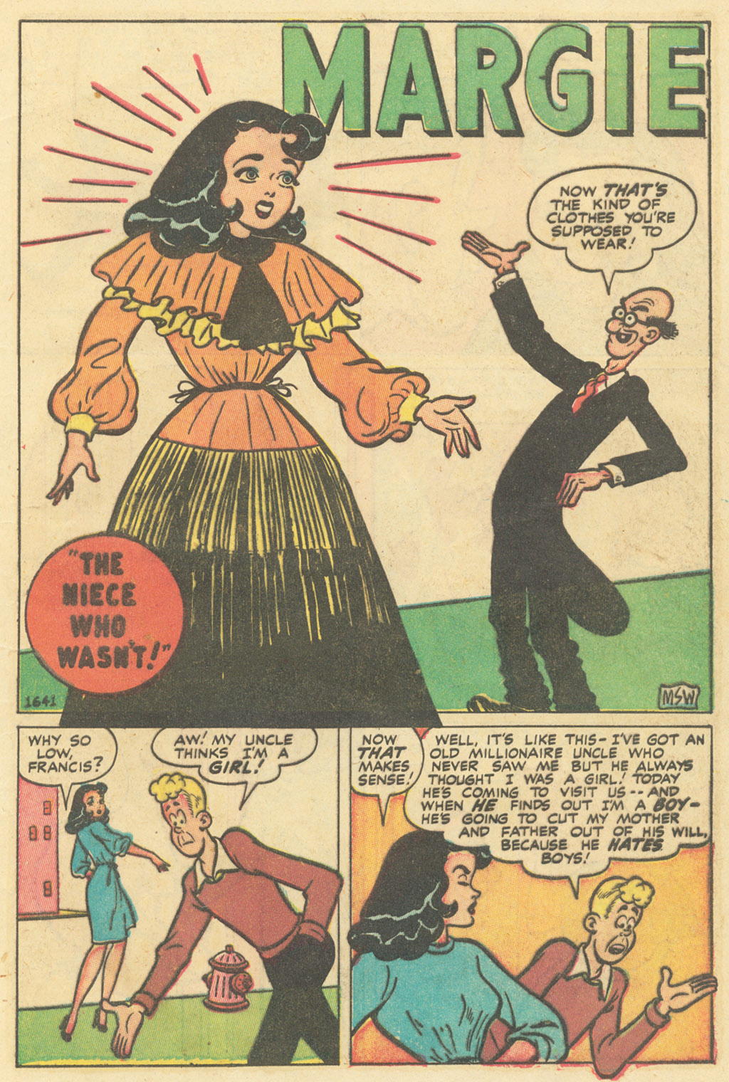 Read online Margie Comics comic -  Issue #38 - 9