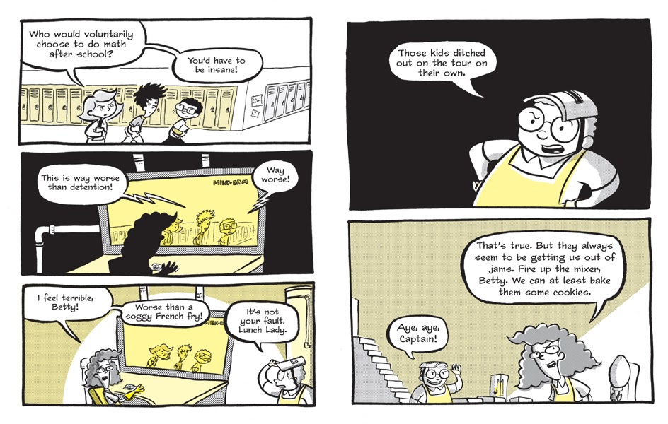 Read online Lunch Lady and the Mutant Mathletes comic -  Issue # Full - 7