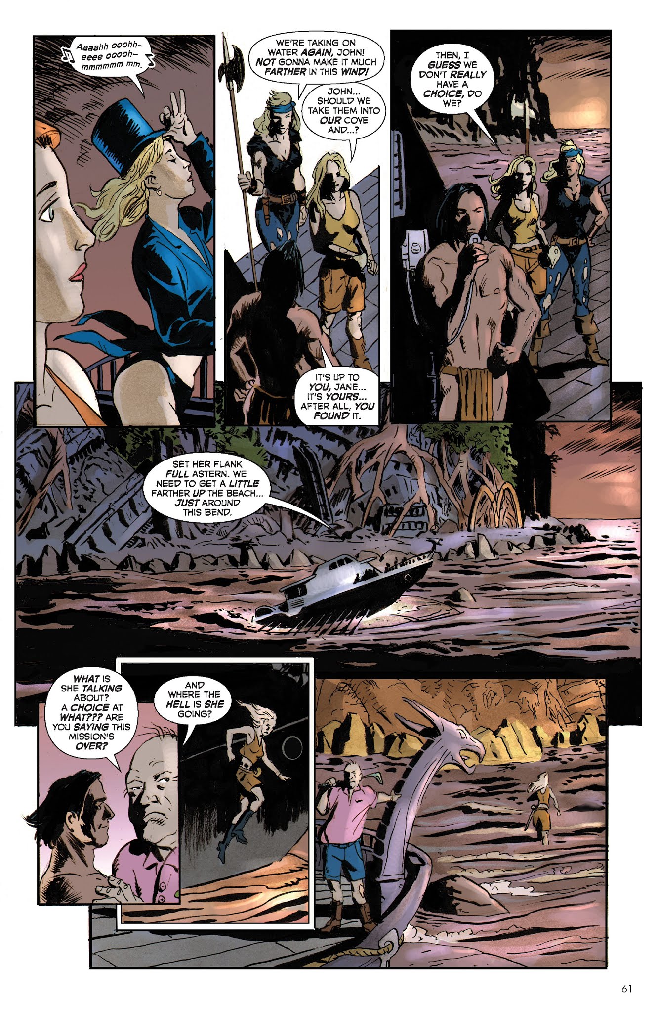 Read online The Once and Future Tarzan comic -  Issue # TPB - 62