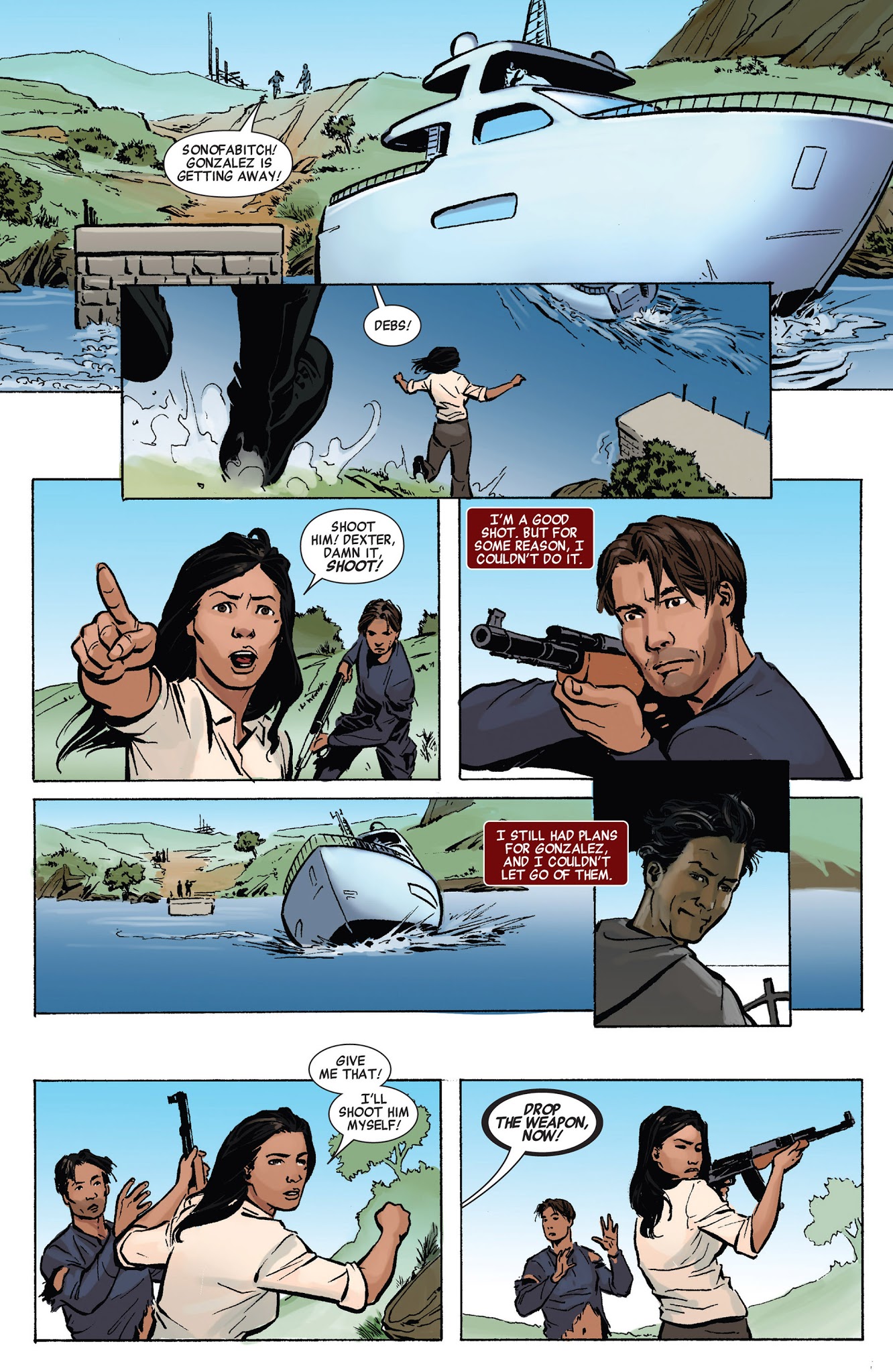 Read online Dexter comic -  Issue #5 - 17