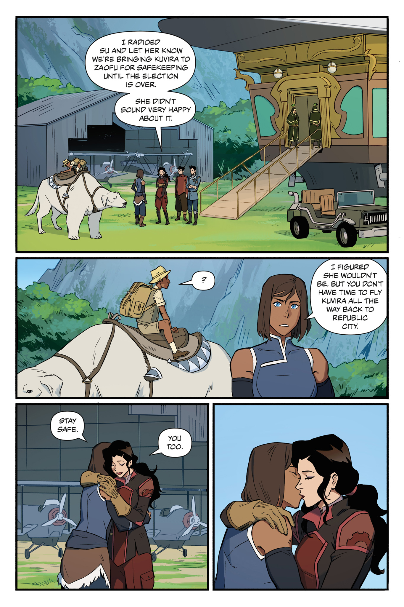 Read online Nickelodeon The Legend of Korra: Ruins of the Empire comic -  Issue # TPB 2 - 7