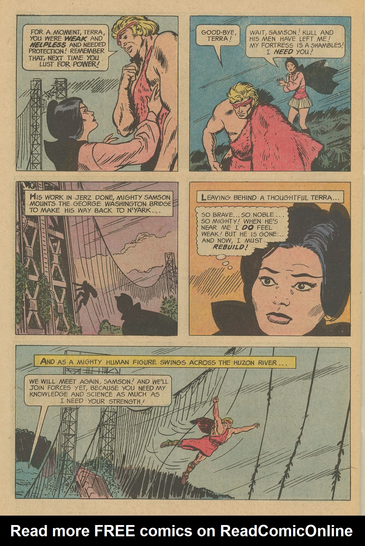 Read online Mighty Samson (1964) comic -  Issue #2 - 34
