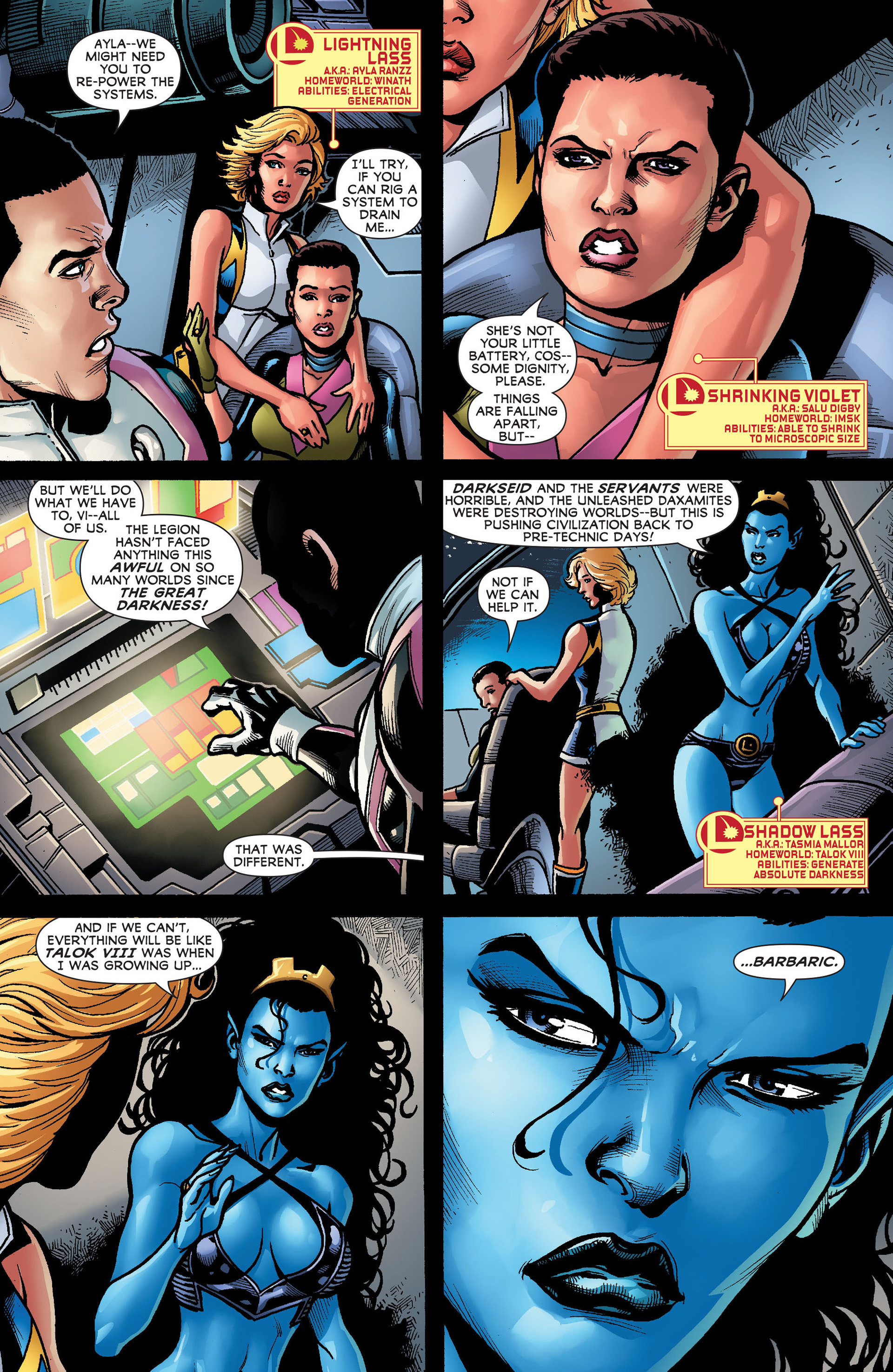 Read online Legion of Super-Heroes (2011) comic -  Issue #18 - 7