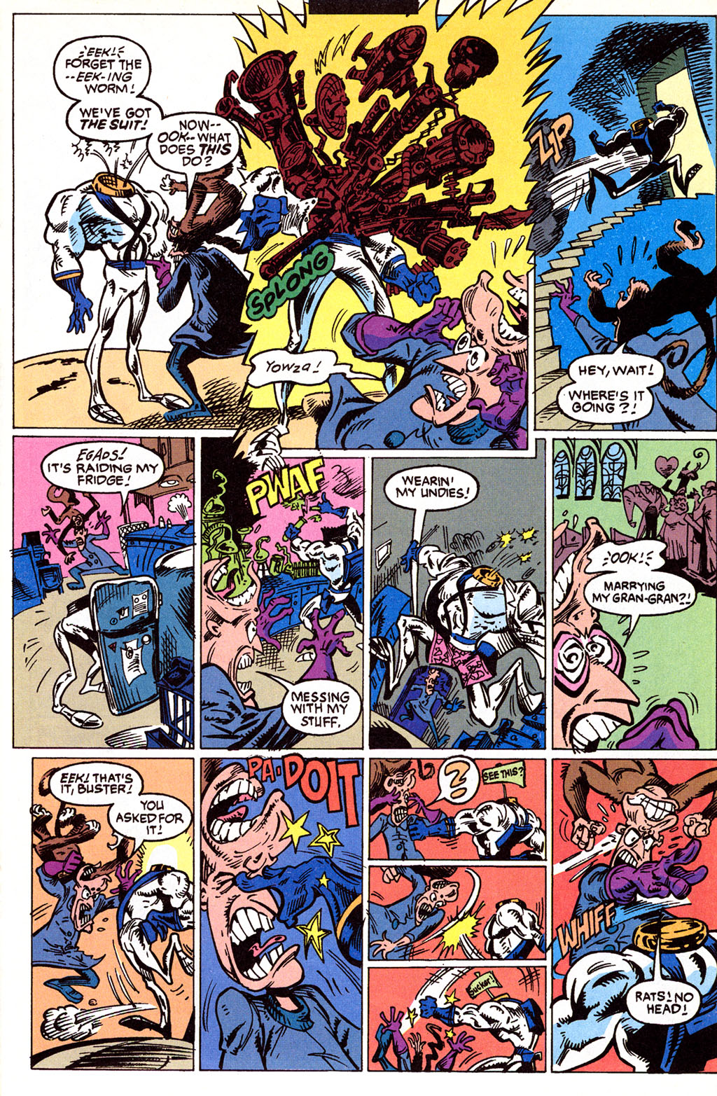 Read online Earthworm Jim comic -  Issue #1 - 14