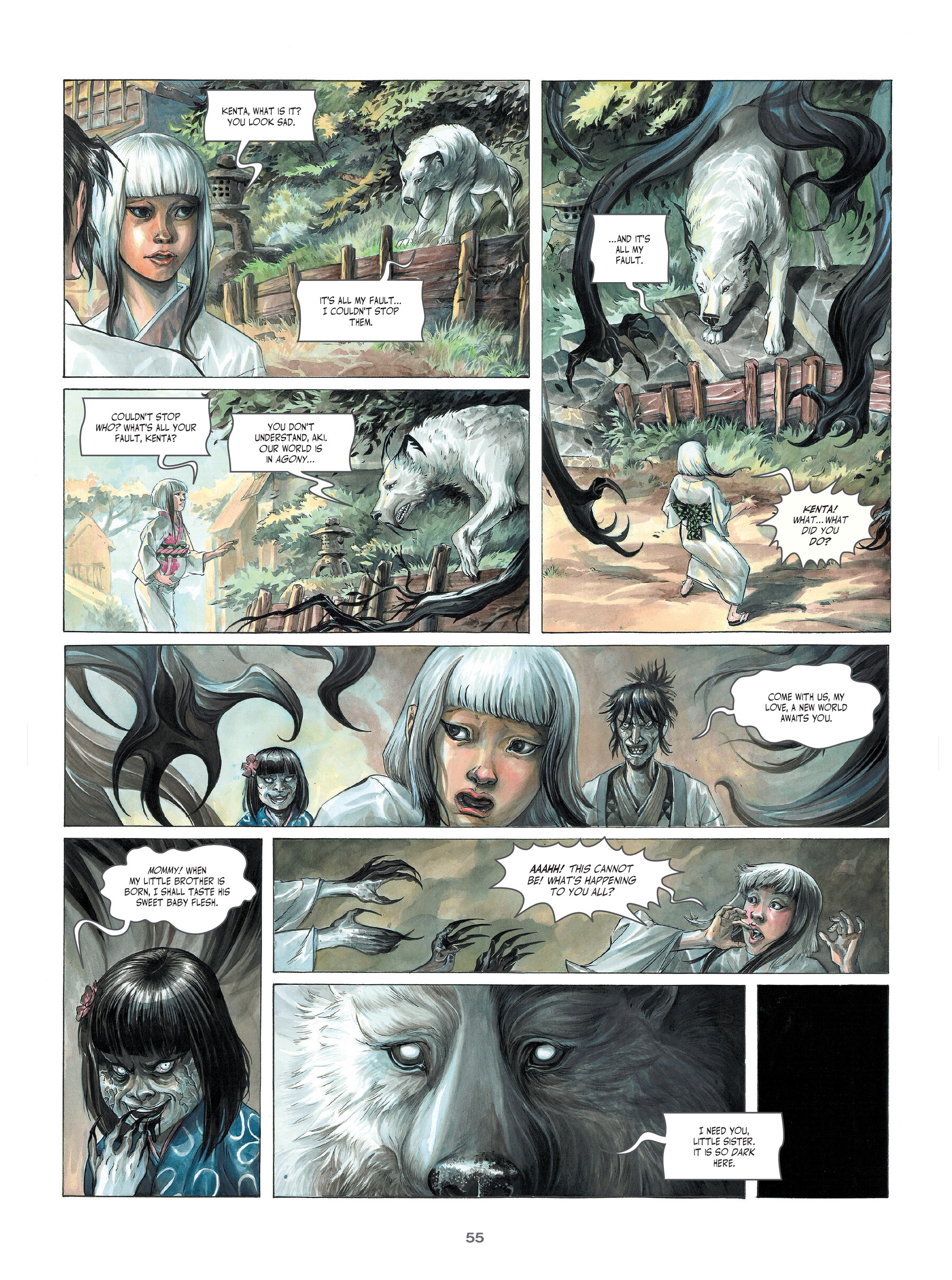 Read online Legends of the Pierced Veil: Izuna comic -  Issue # TPB (Part 1) - 56