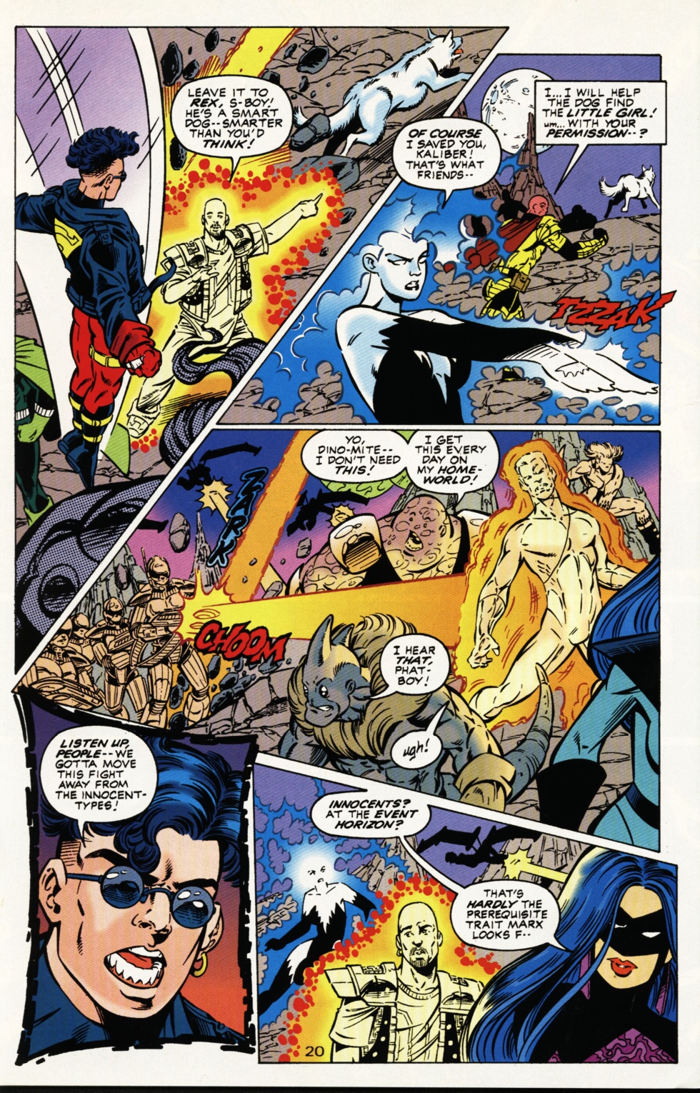 Read online Superboy & The Ravers comic -  Issue #3 - 21