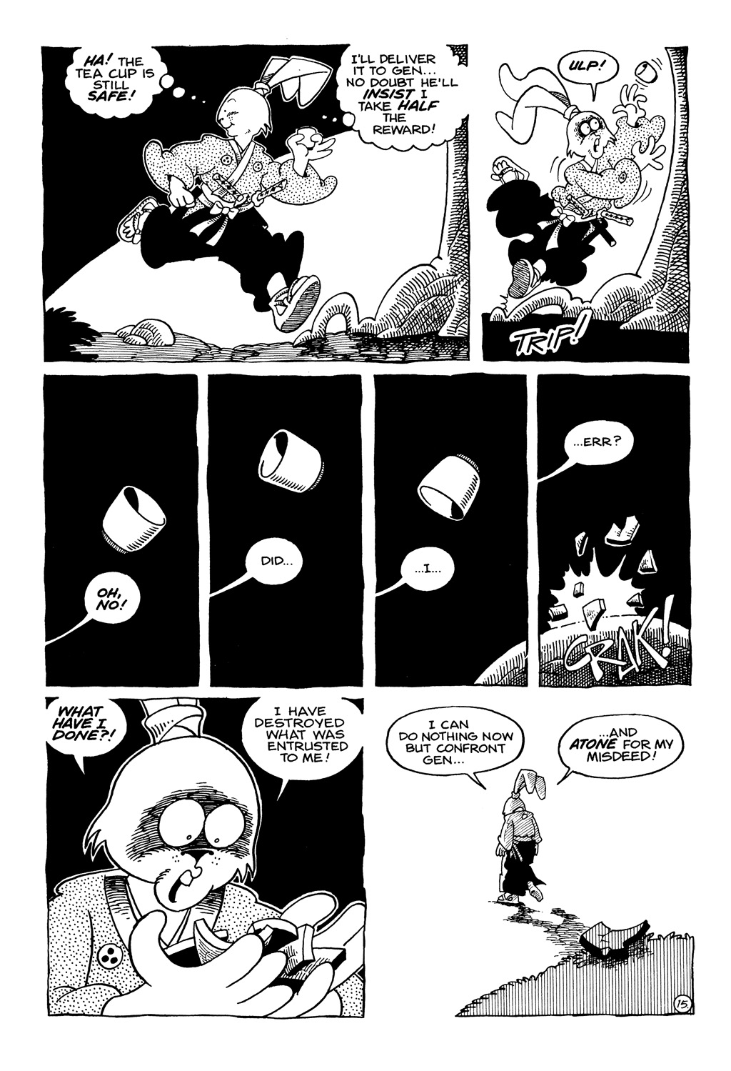 Read online Usagi Yojimbo (1987) comic -  Issue #11 - 16