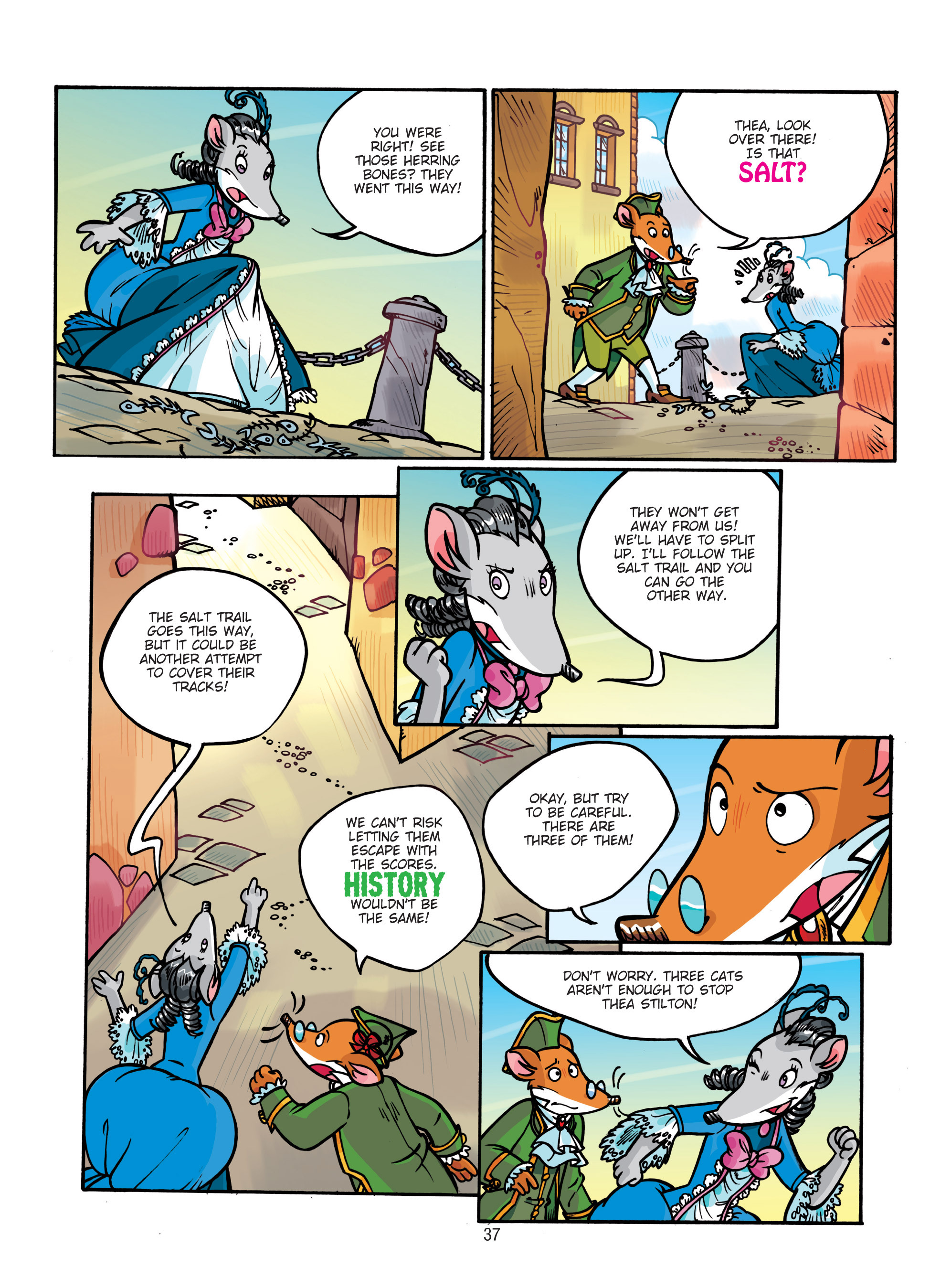 Read online Geronimo Stilton comic -  Issue # TPB 8 - 38