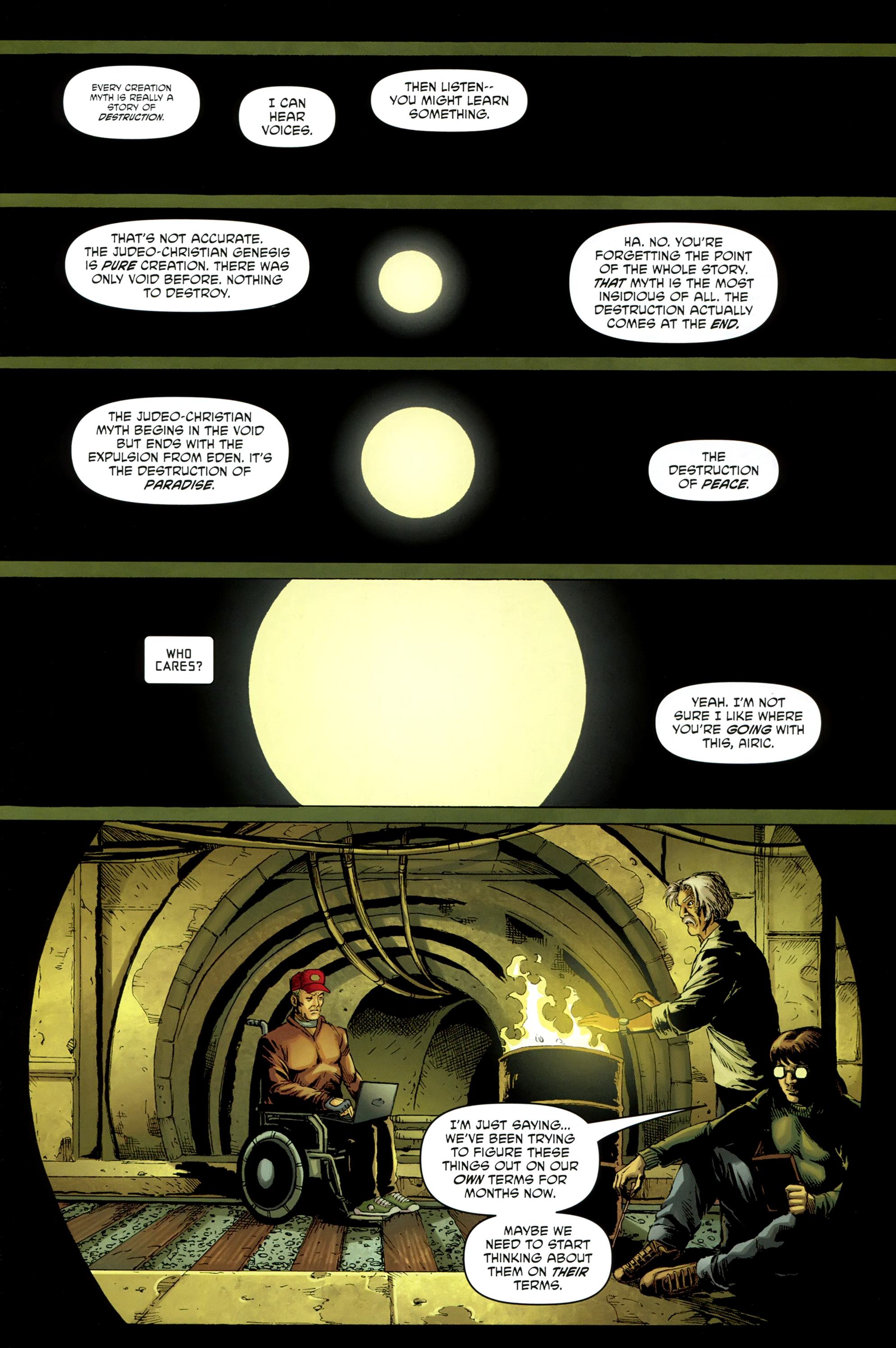 Read online God Is Dead comic -  Issue #1 - 25