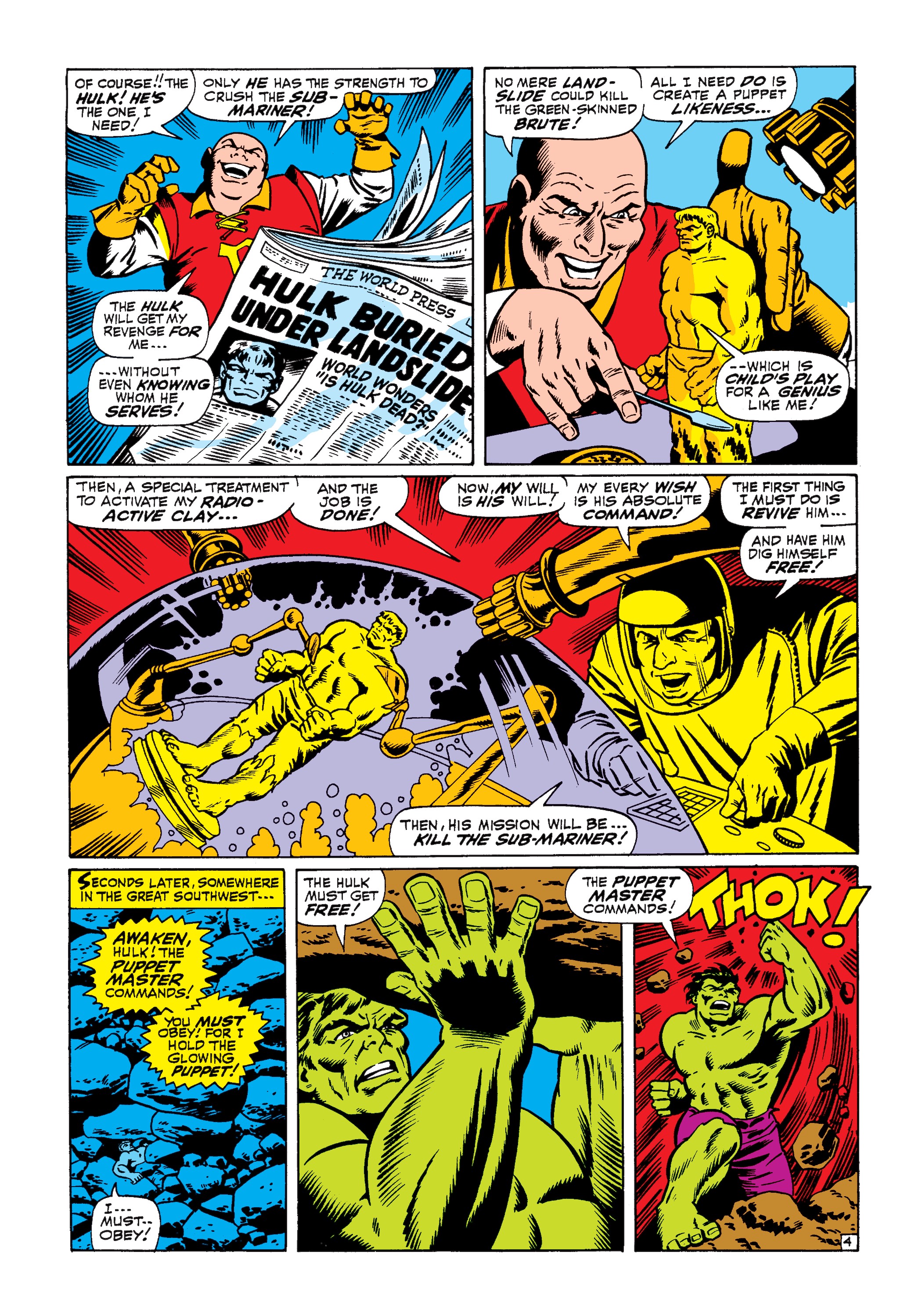 Read online Marvel Masterworks: The Incredible Hulk comic -  Issue # TPB 3 (Part 3) - 32