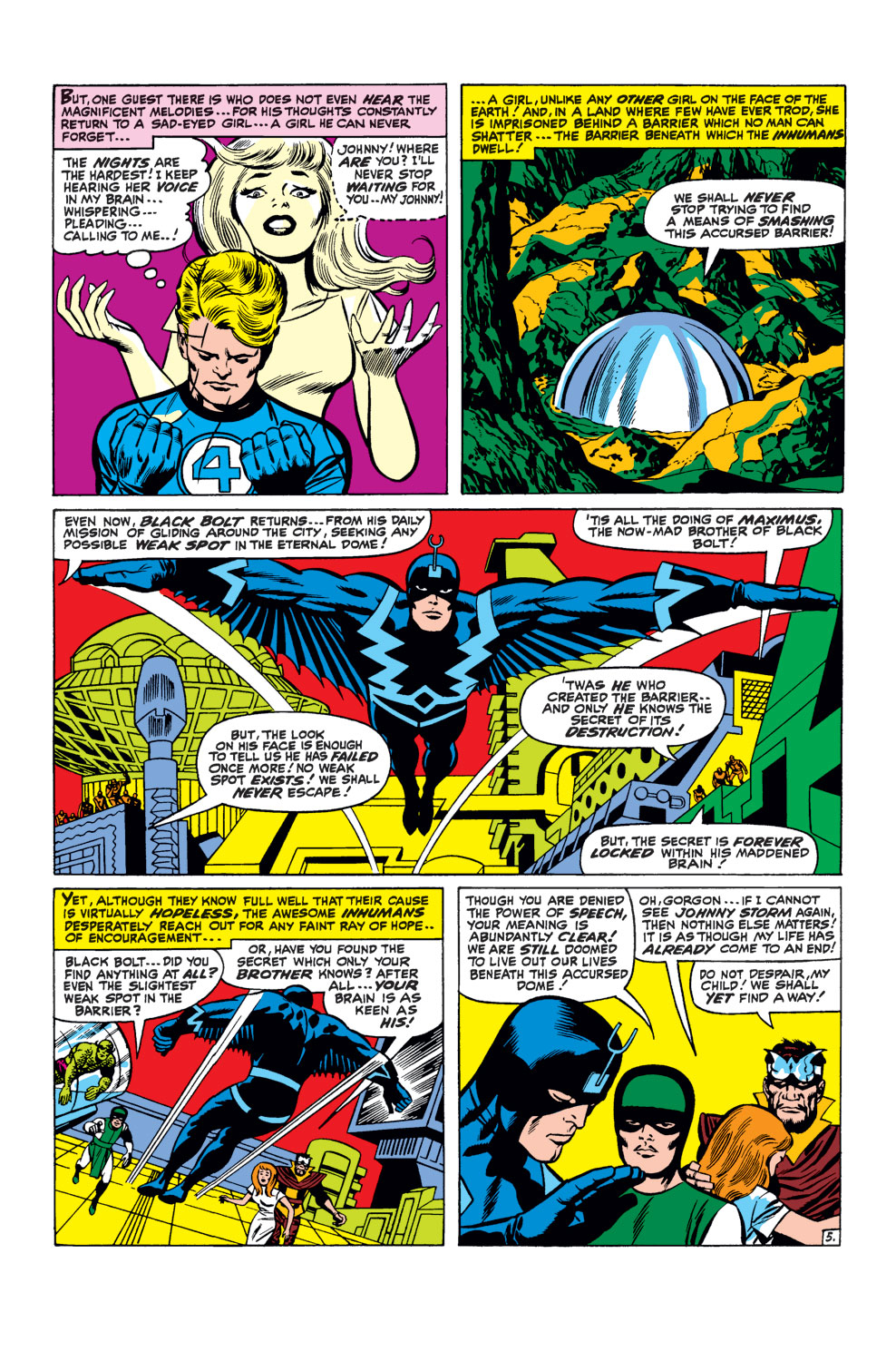 Read online Fantastic Four (1961) comic -  Issue #54 - 6