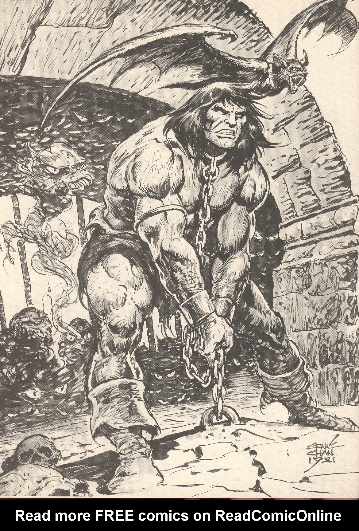 Read online The Savage Sword Of Conan comic -  Issue #79 - 64