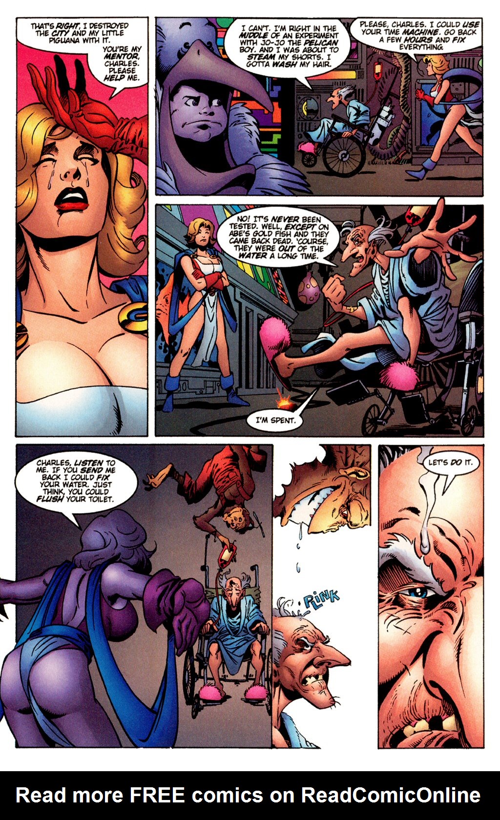 Read online C.H.I.X. That Time Forgot comic -  Issue # Full - 7