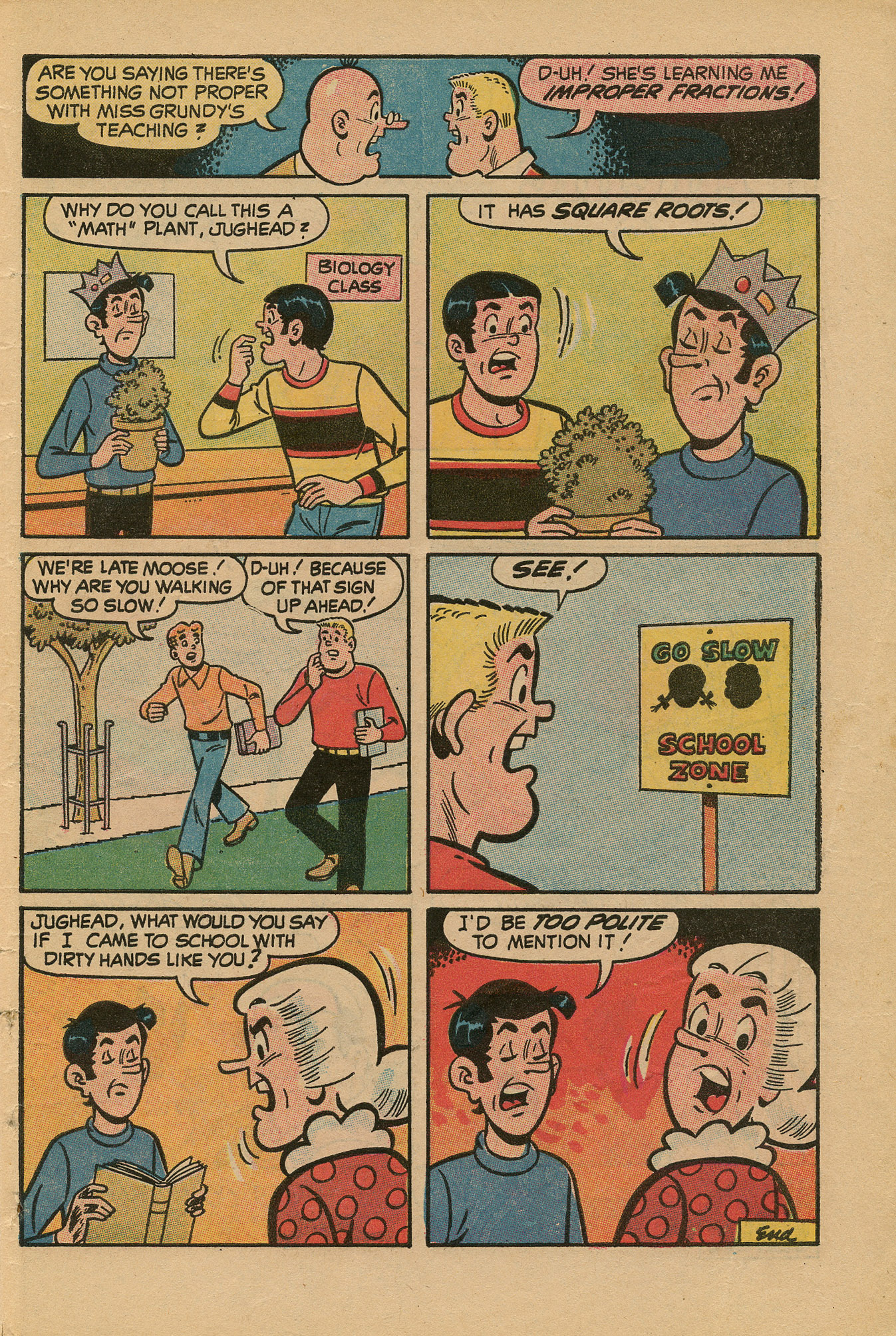 Read online Archie's Joke Book Magazine comic -  Issue #162 - 30