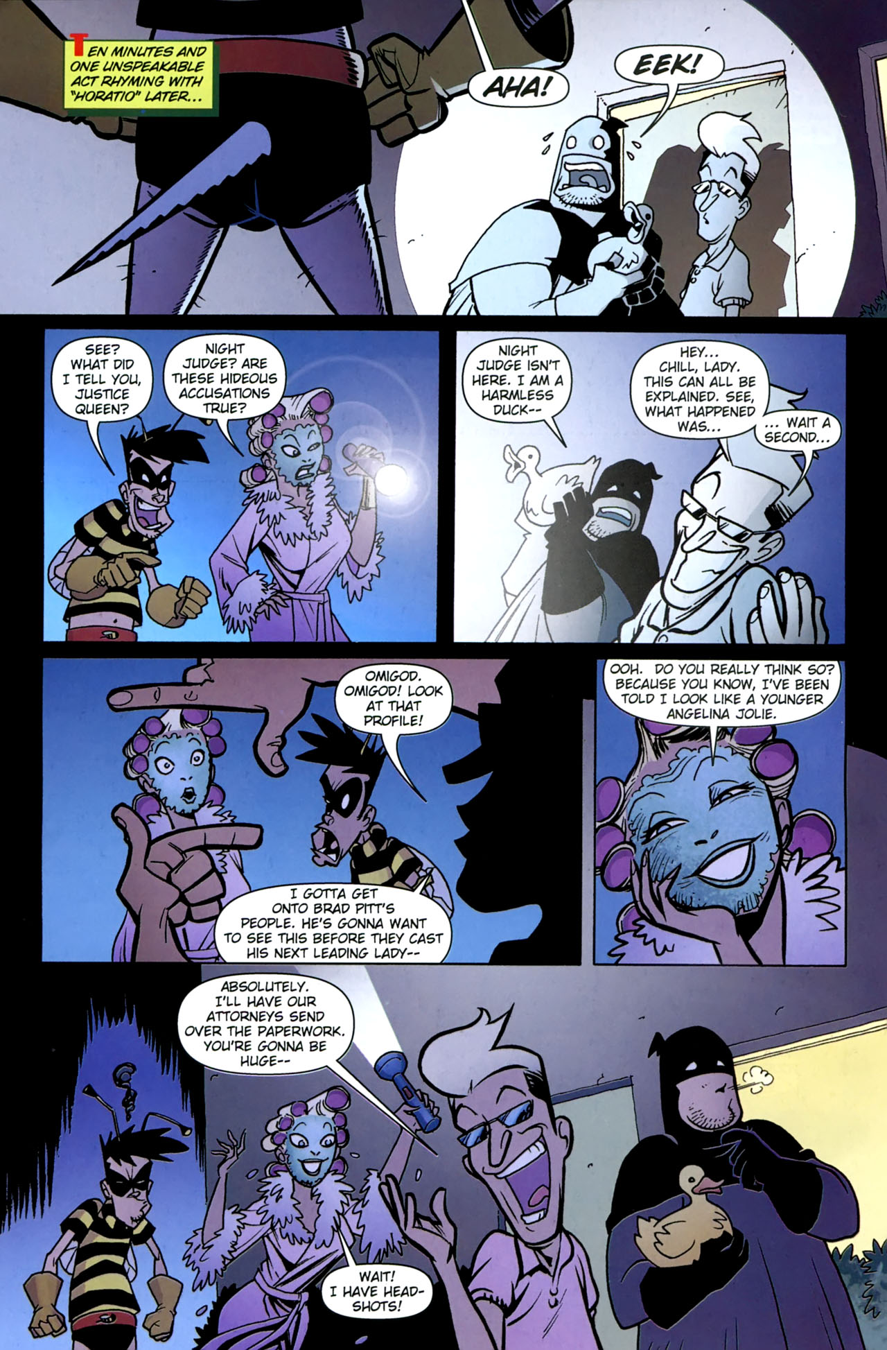 Read online Paul Jenkins' Sidekick Summer Special comic -  Issue #2 - 12