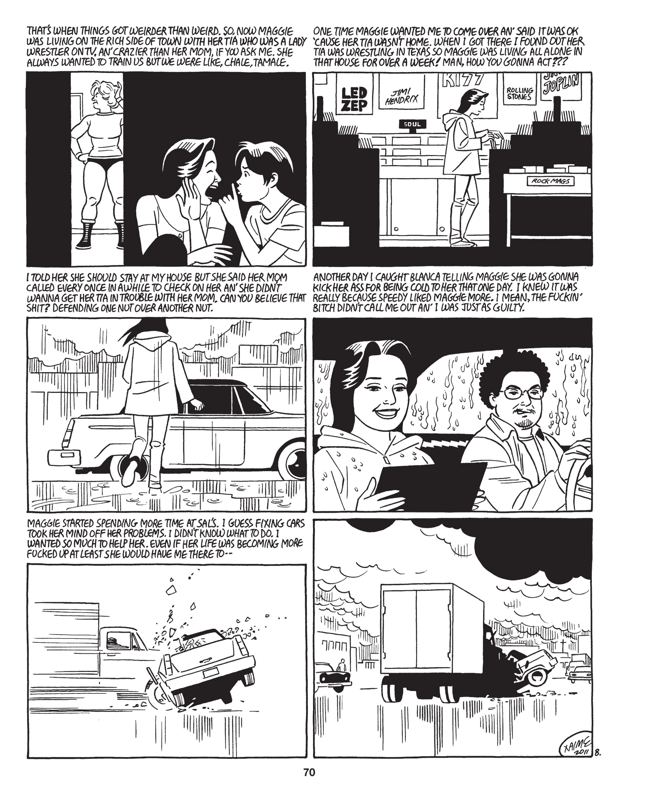 Read online Love and Rockets: New Stories comic -  Issue #4 - 72