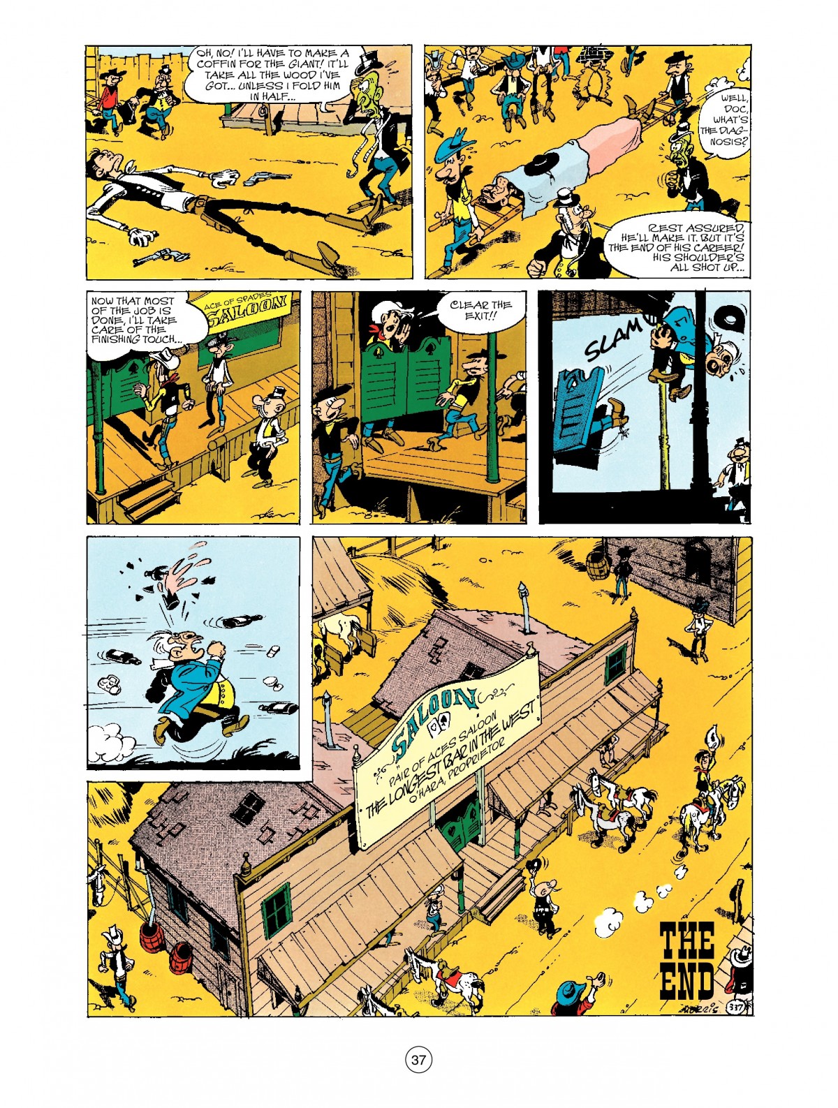 A Lucky Luke Adventure issue 40 - Page 37
