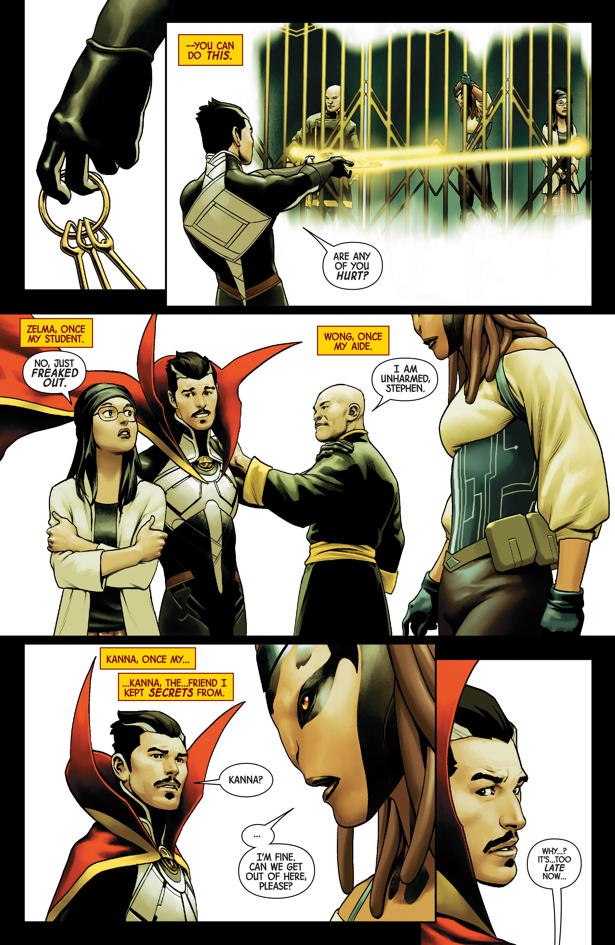 Read online Doctor Strange (2018) comic -  Issue # _TPB 2 - 102