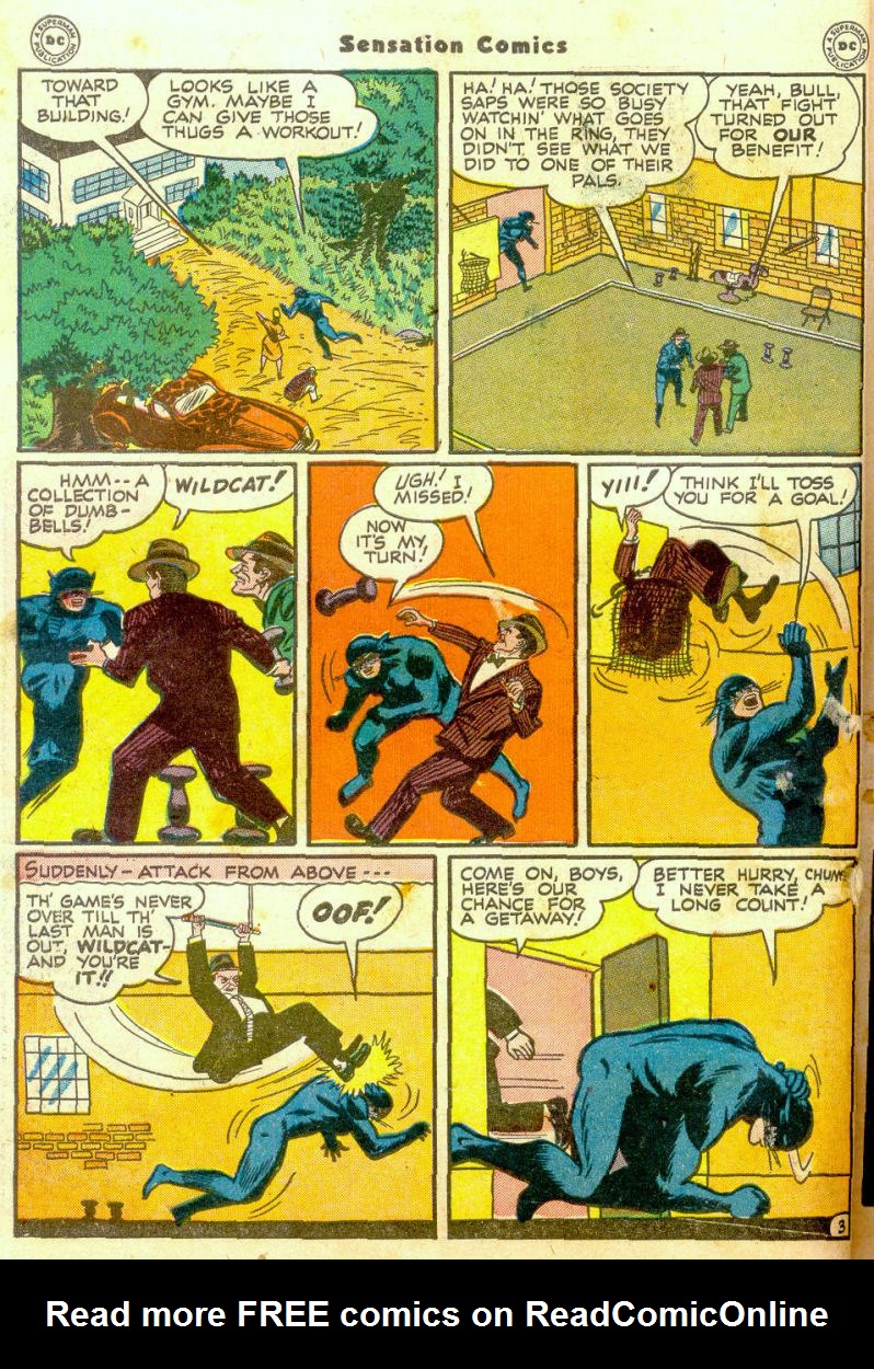 Read online Sensation (Mystery) Comics comic -  Issue #65 - 43