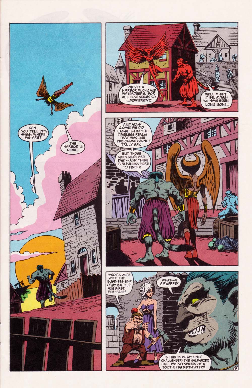 Read online Advanced Dungeons & Dragons comic -  Issue #33 - 5