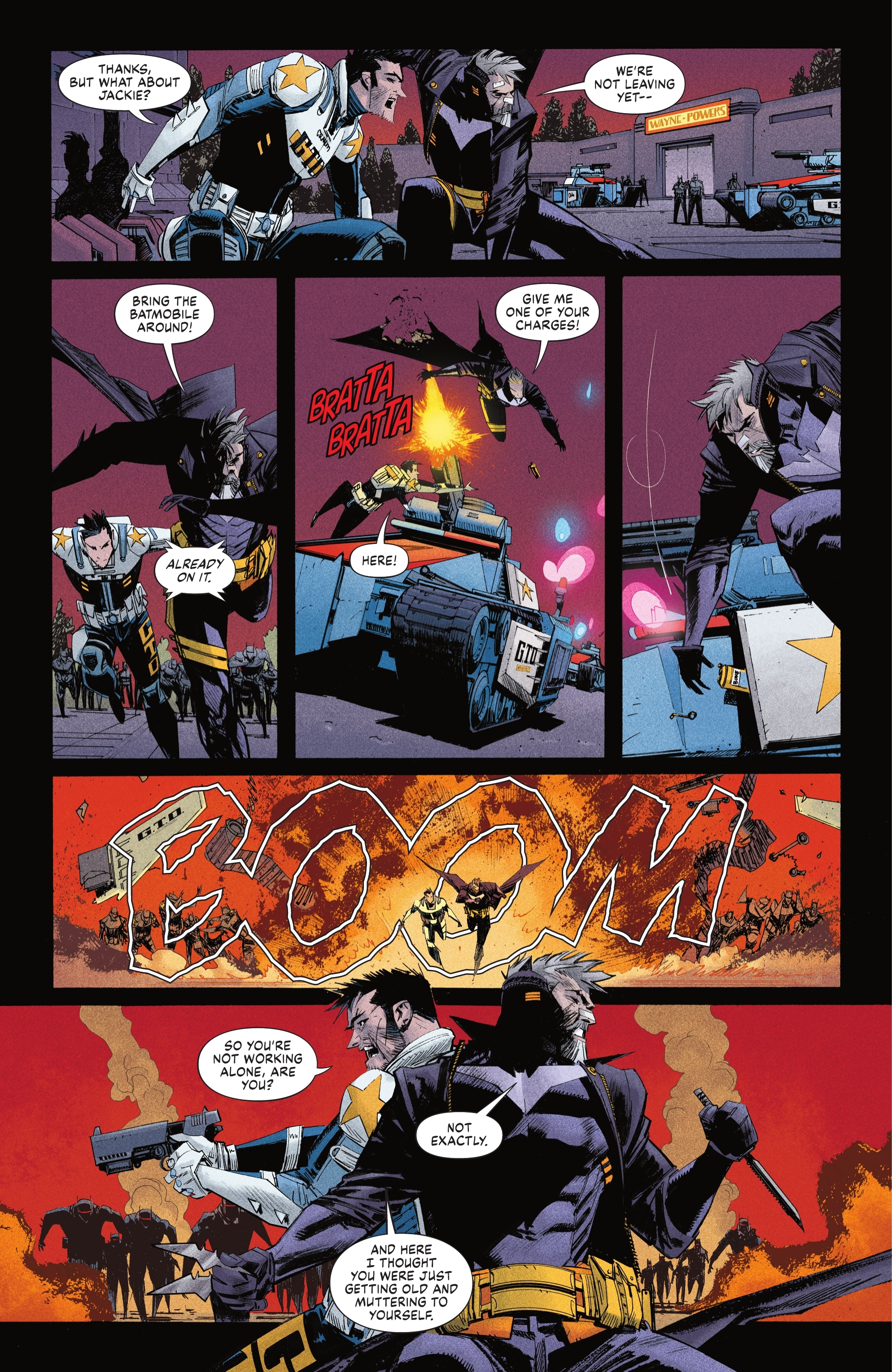 Read online Batman: Beyond the White Knight comic -  Issue #6 - 22