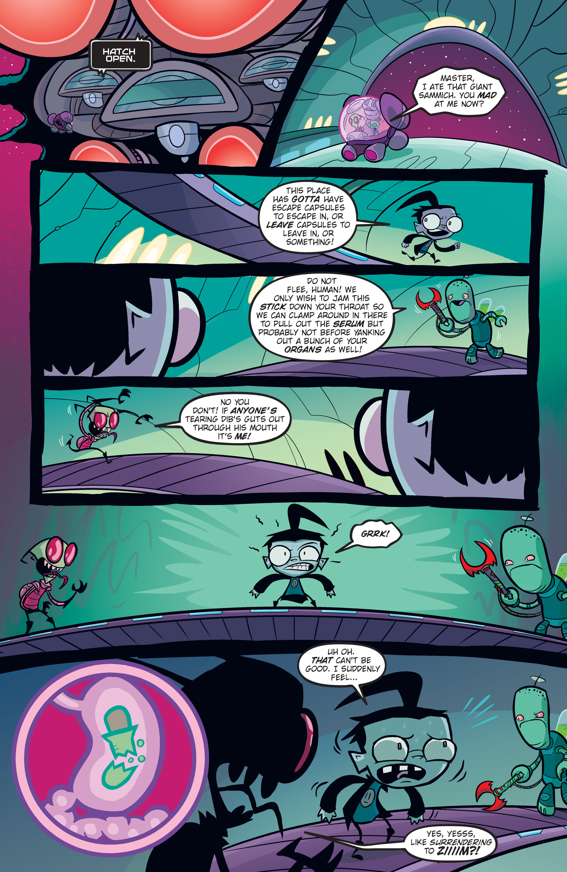 Read online Invader Zim comic -  Issue # _TPB 3 - 73