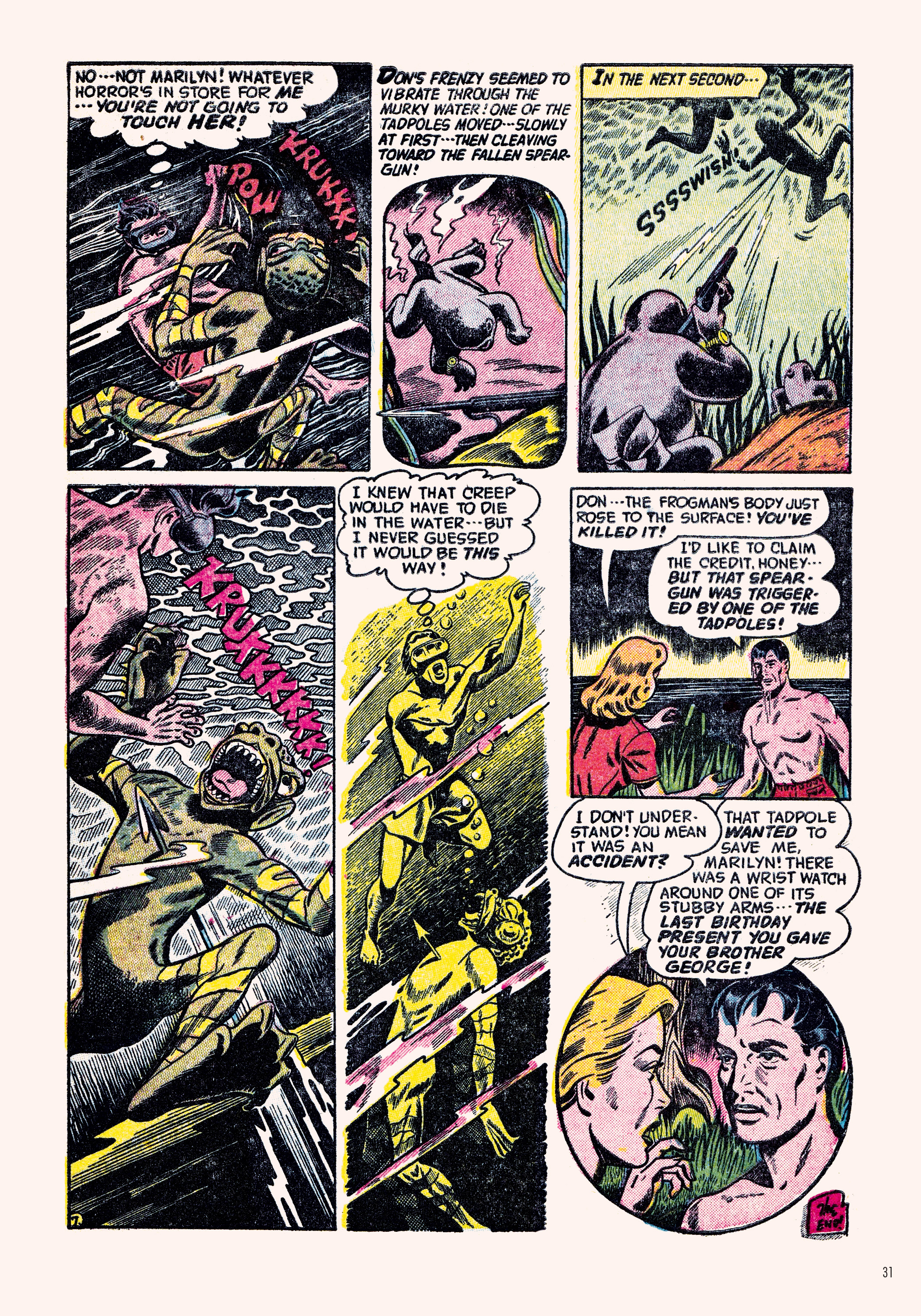 Read online Classic Monsters of Pre-Code Horror Comics: Swamp Monsters comic -  Issue # TPB - 31