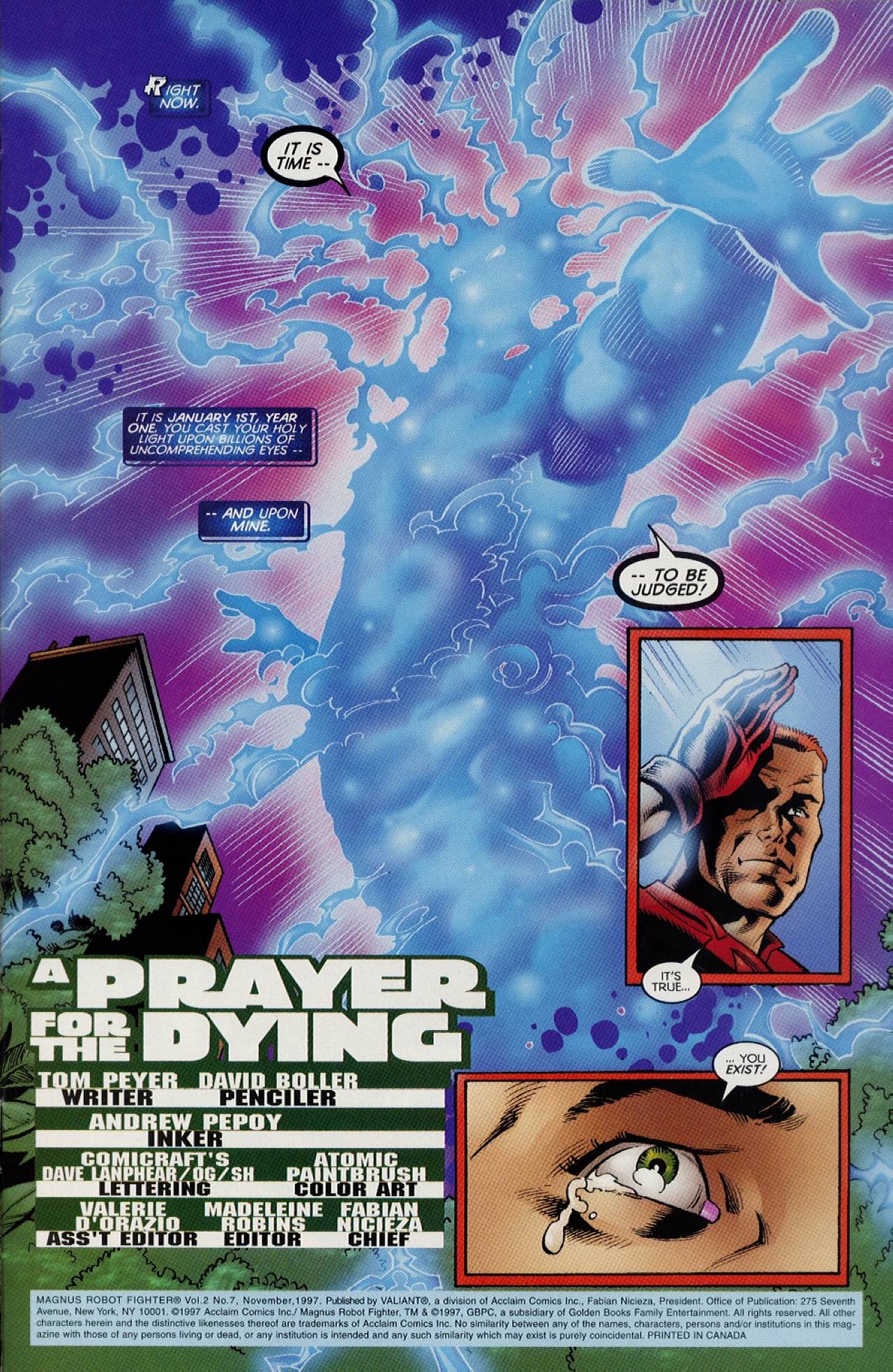 Read online Magnus Robot Fighter (1997) comic -  Issue #7 - 2