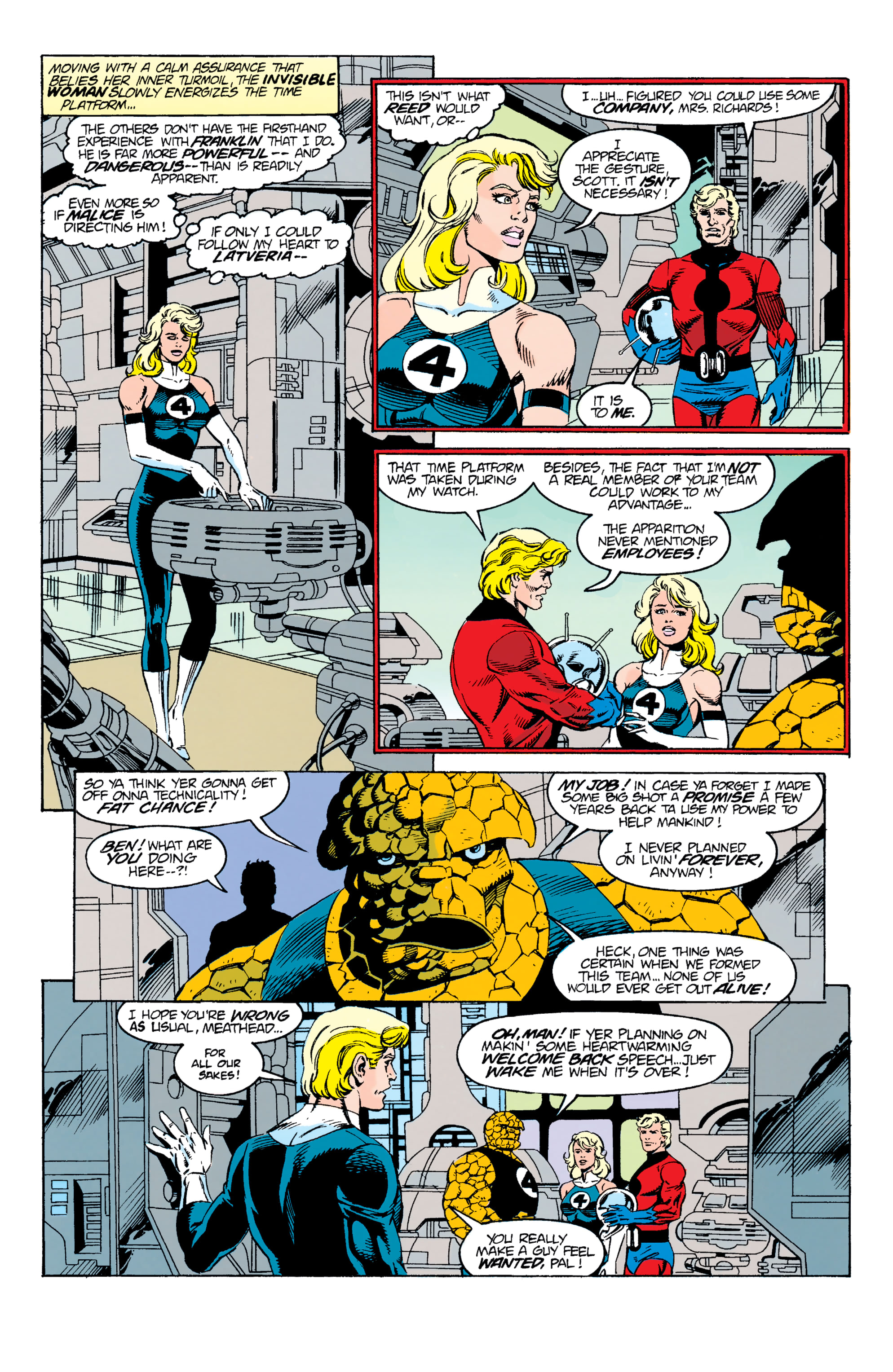 Read online Fantastic Four Epic Collection comic -  Issue # Nobody Gets Out Alive (Part 3) - 98