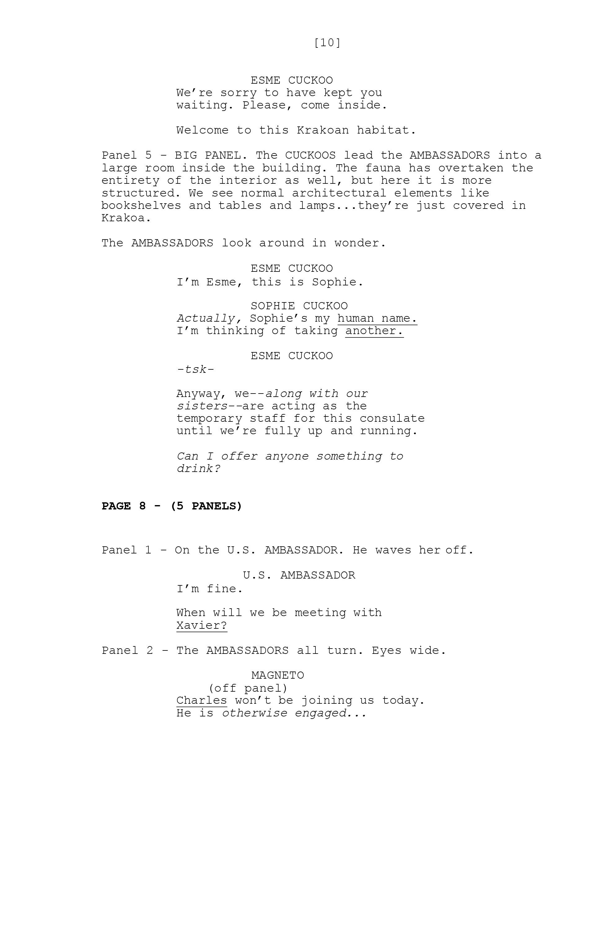 Read online House of X comic -  Issue # _Director's Cut - 77