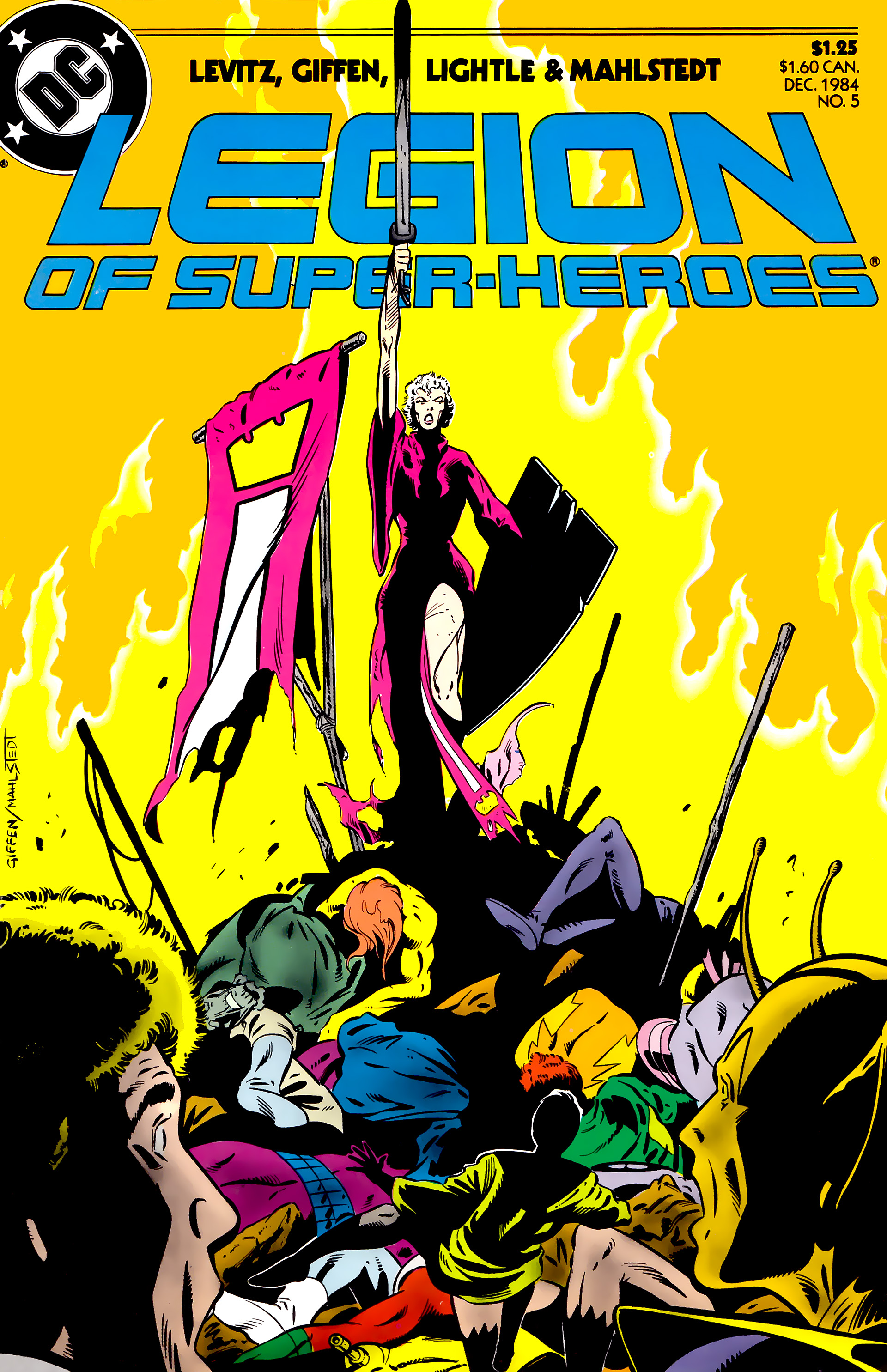 Read online Legion of Super-Heroes (1984) comic -  Issue #5 - 1