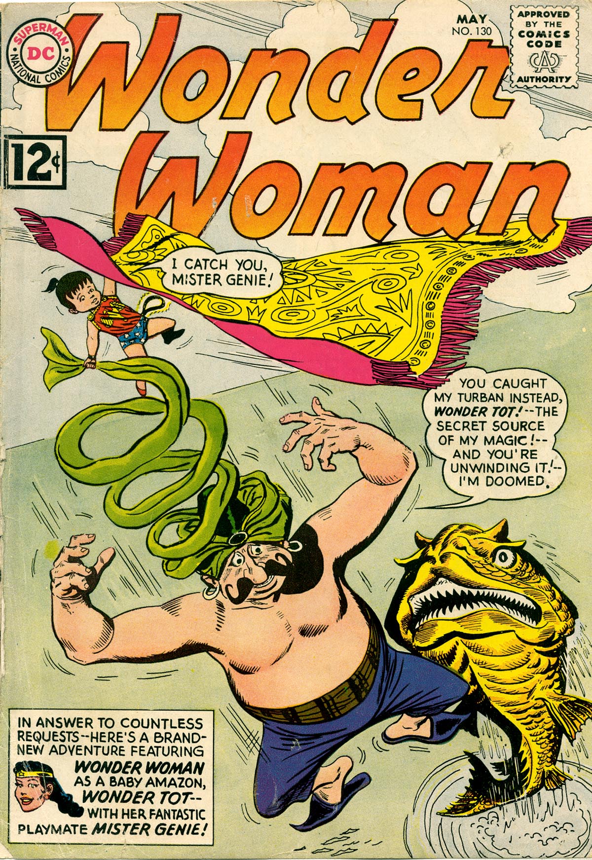 Read online Wonder Woman (1942) comic -  Issue #130 - 1