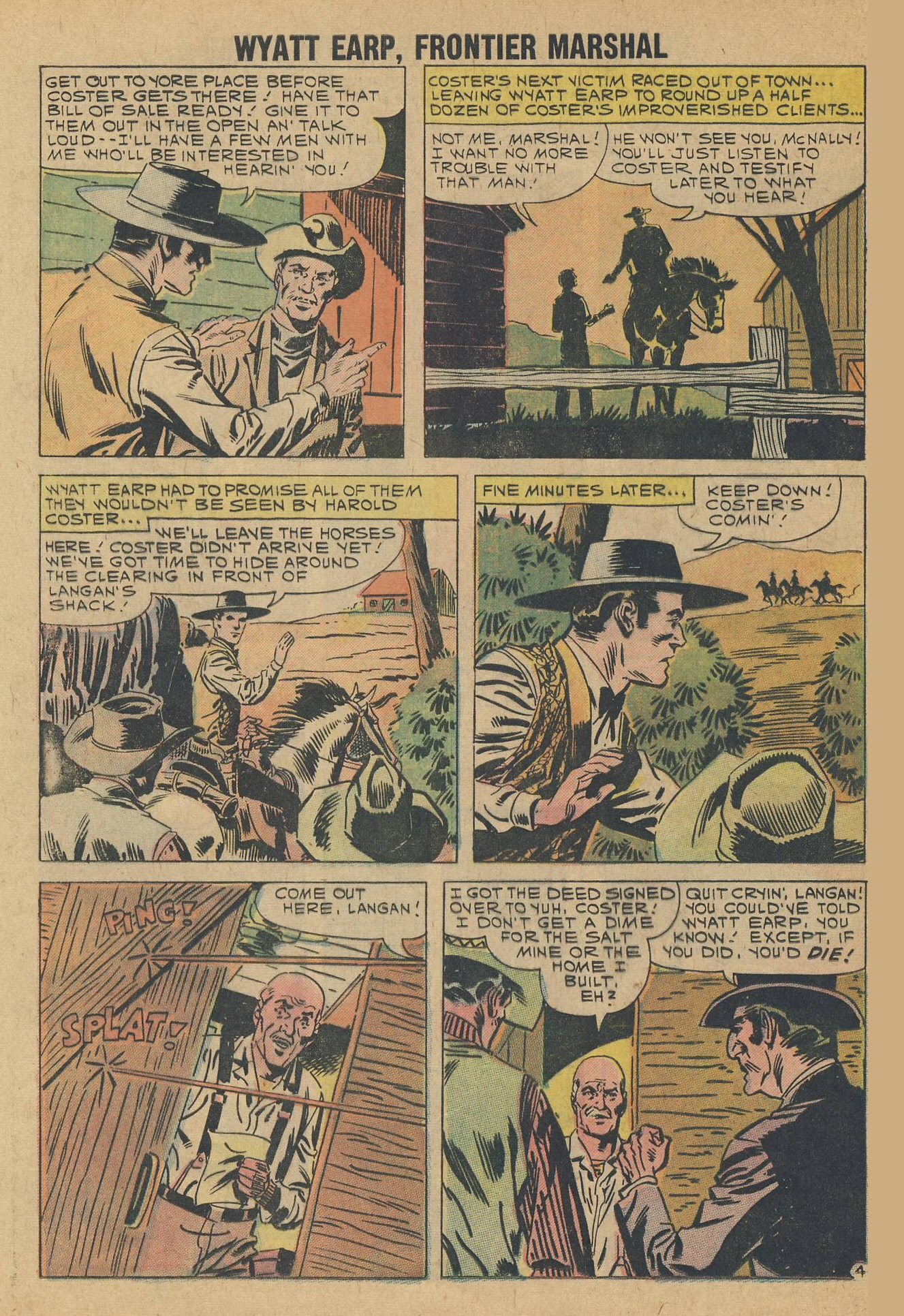 Read online Wyatt Earp Frontier Marshal comic -  Issue #33 - 24