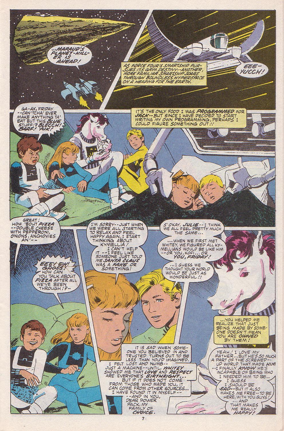 Read online Power Pack (1984) comic -  Issue #51 - 6