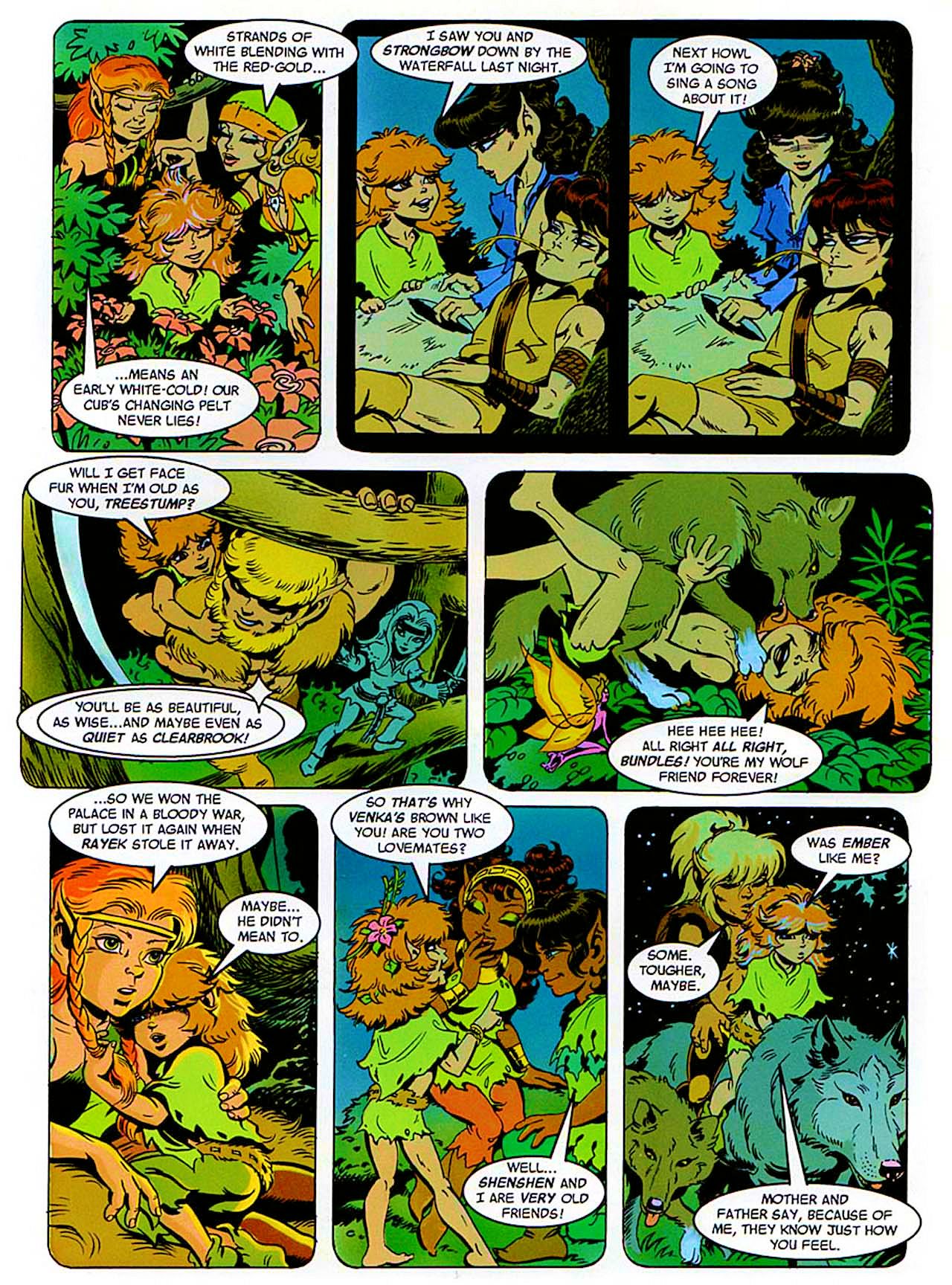 Read online ElfQuest: Kings of the Broken Wheel comic -  Issue #7 - 12
