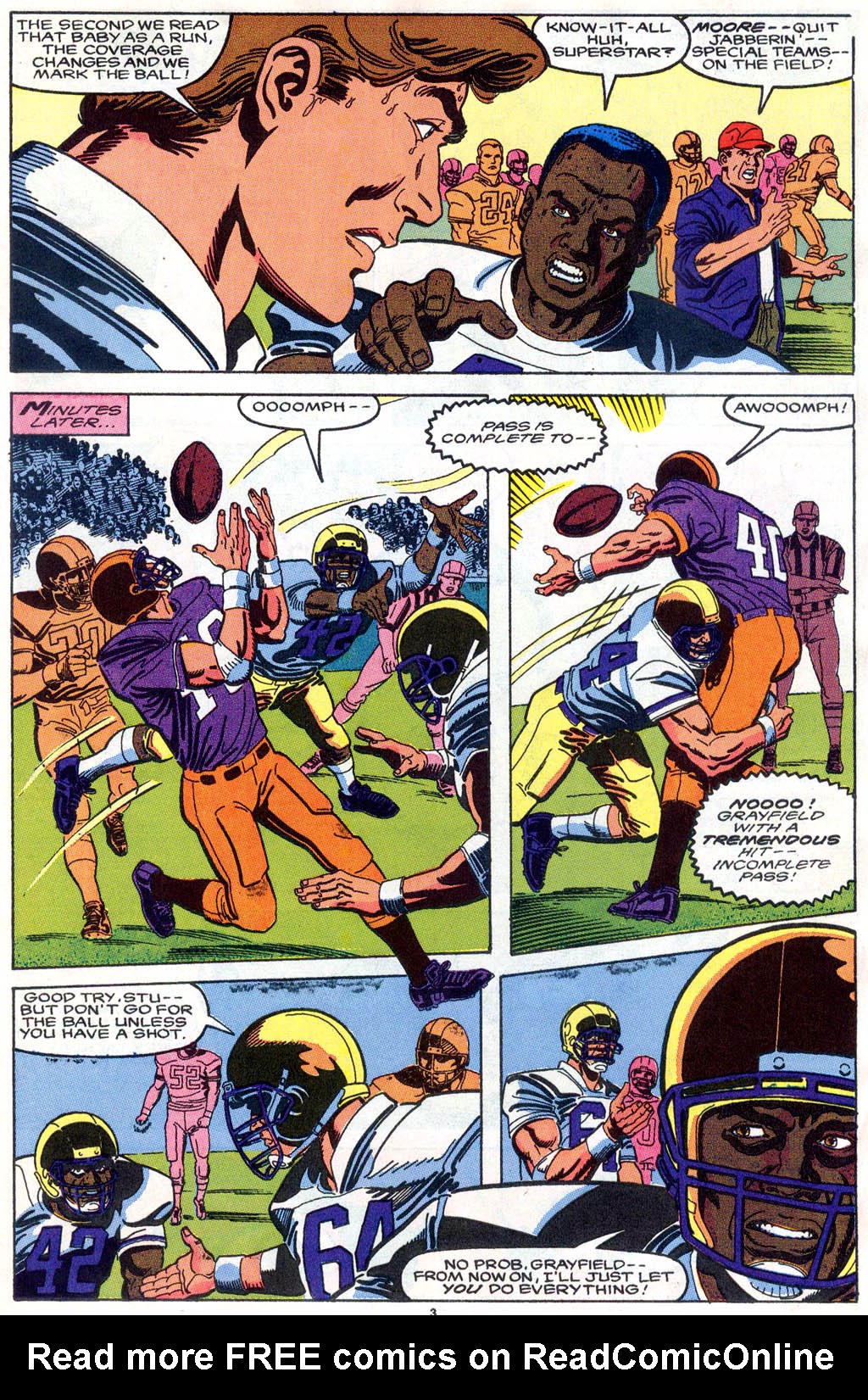 Read online NFL SuperPro comic -  Issue #2 - 4