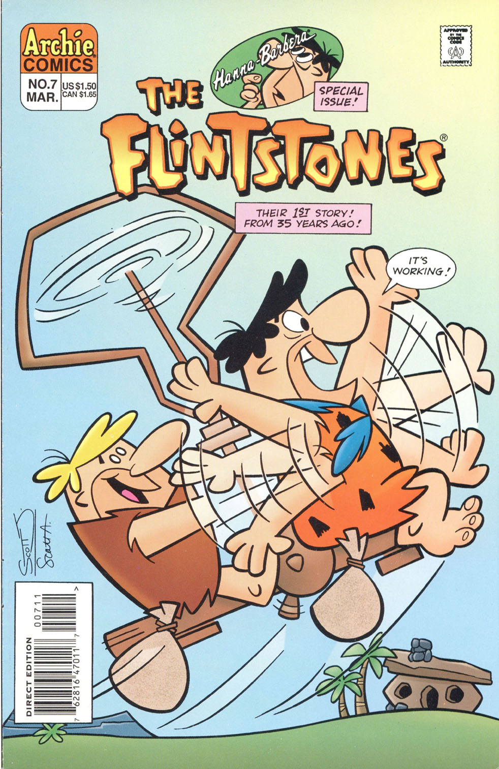 Read online The Flintstones (1995) comic -  Issue #7 - 1