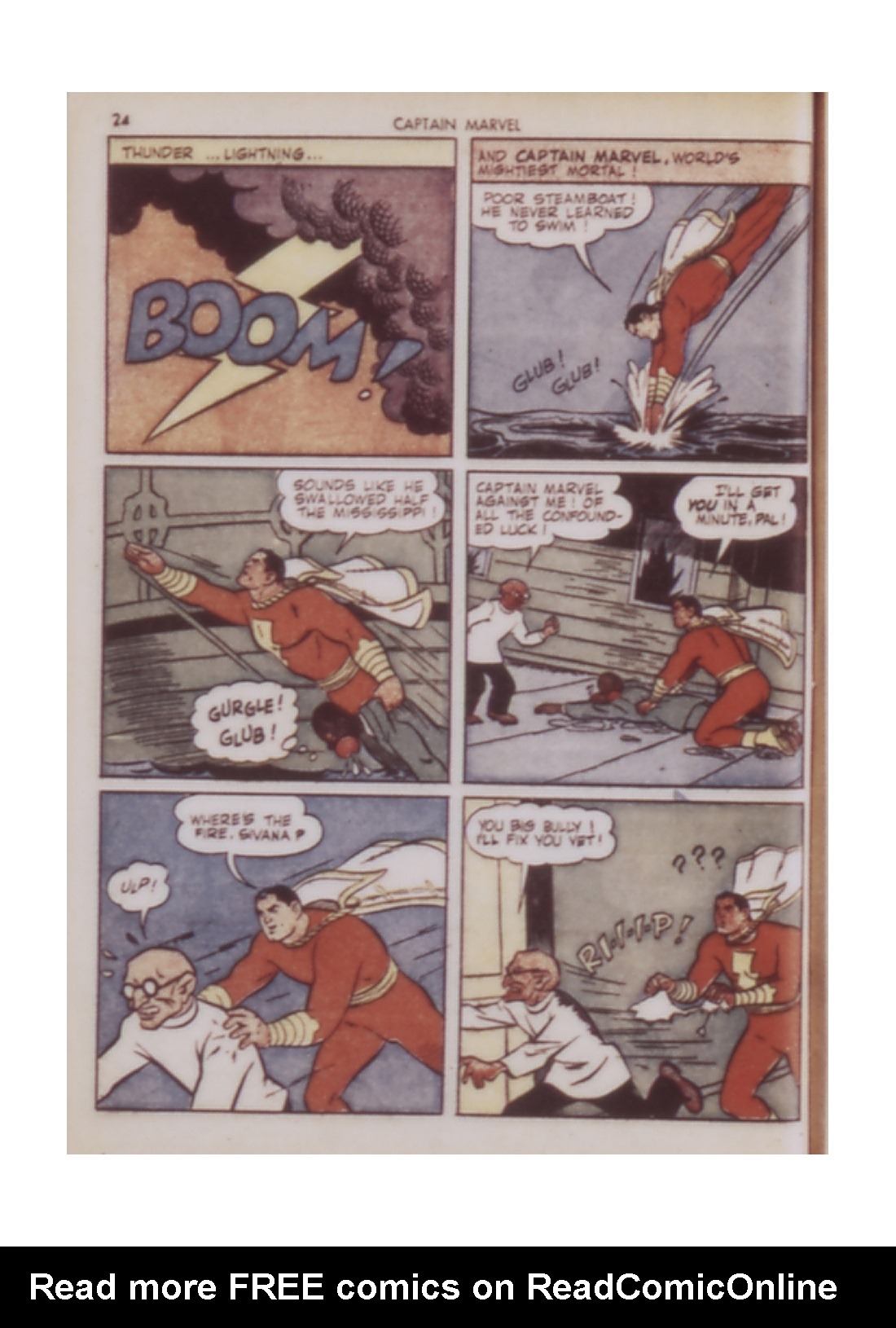 Read online Captain Marvel Adventures comic -  Issue #22 - 25