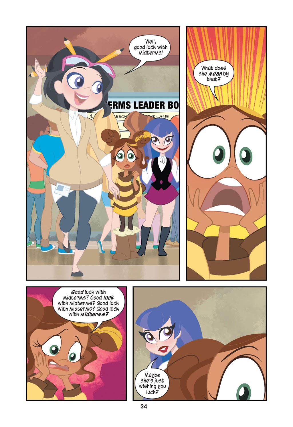 Read online DC Super Hero Girls: Midterms comic -  Issue # TPB - 32