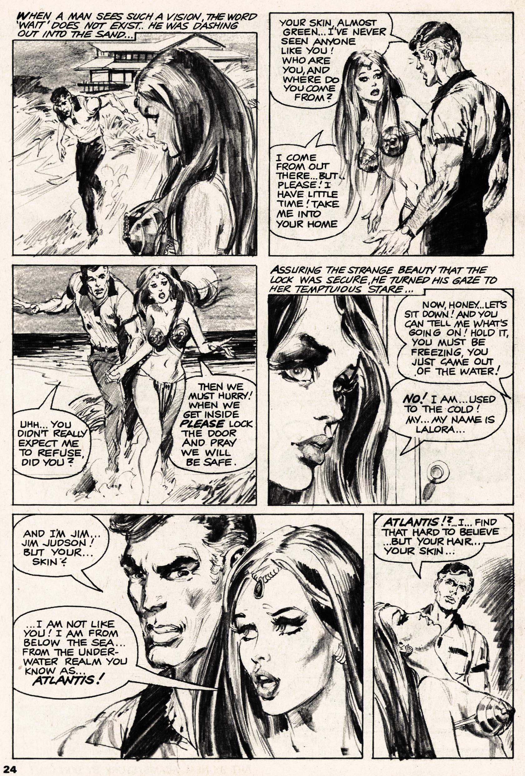 Read online Vampirella (1969) comic -  Issue #1 - 24