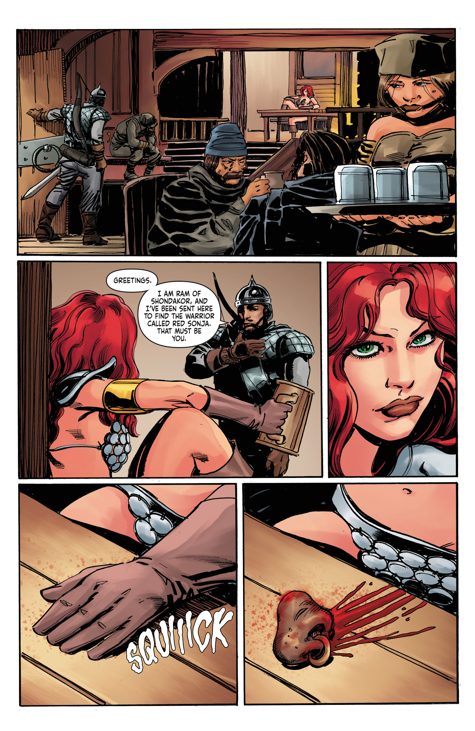 Read online Red Sonja: The Long Walk To Oblivion comic -  Issue # Full - 6