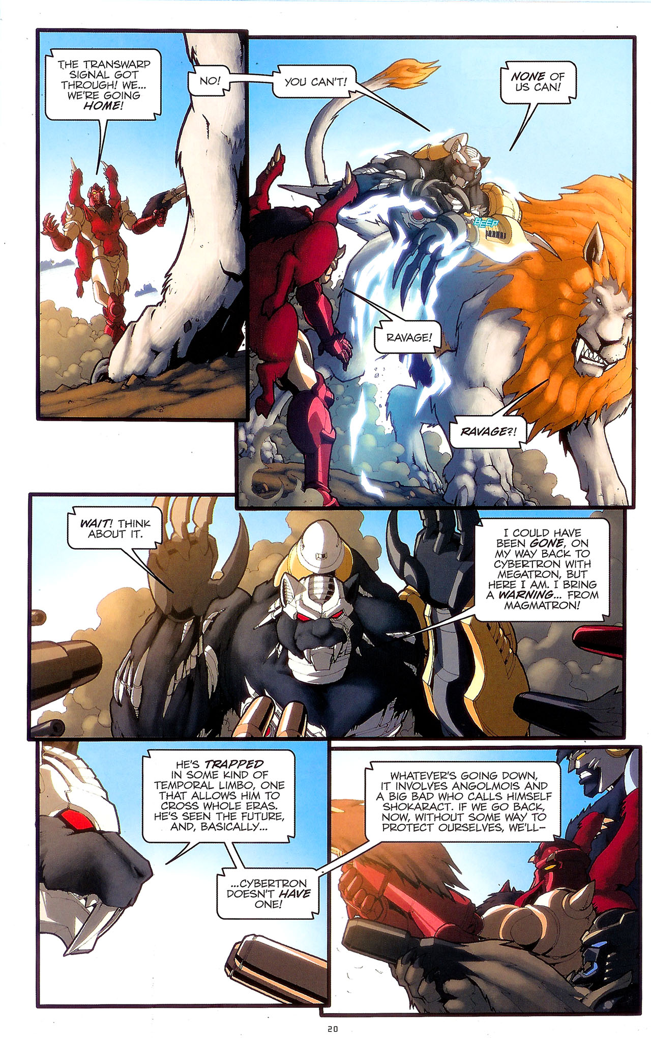 Read online Transformers: Beast Wars: The Ascending comic -  Issue #2 - 23