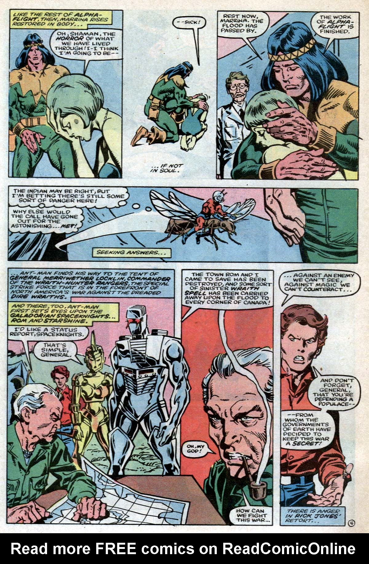 Read online ROM (1979) comic -  Issue #58 - 5