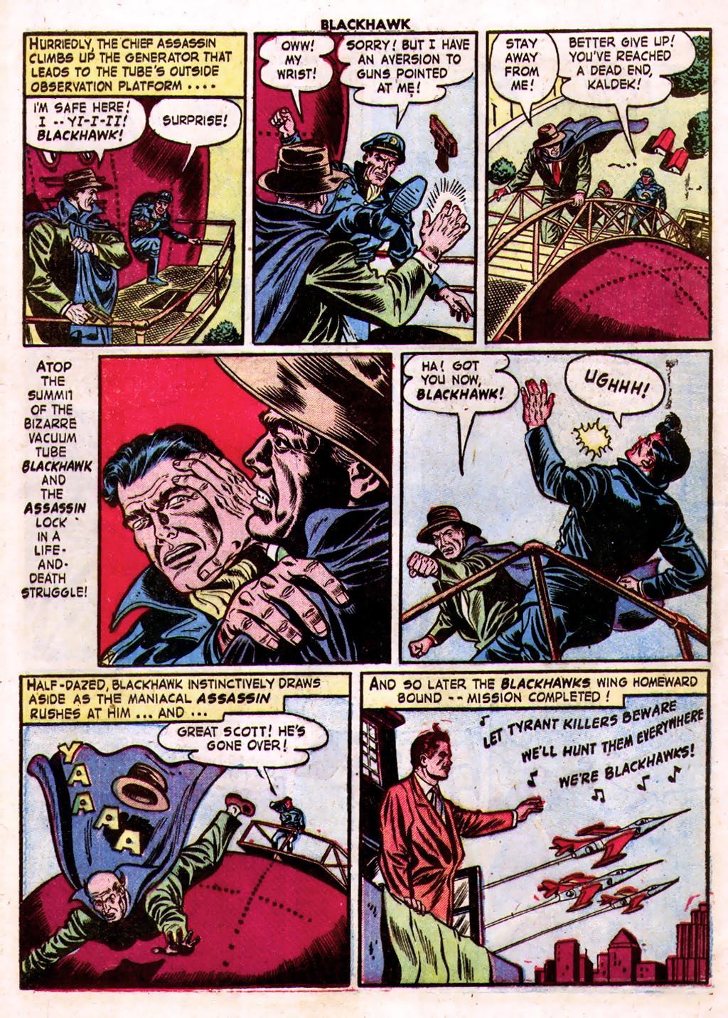 Read online Blackhawk (1957) comic -  Issue #68 - 12