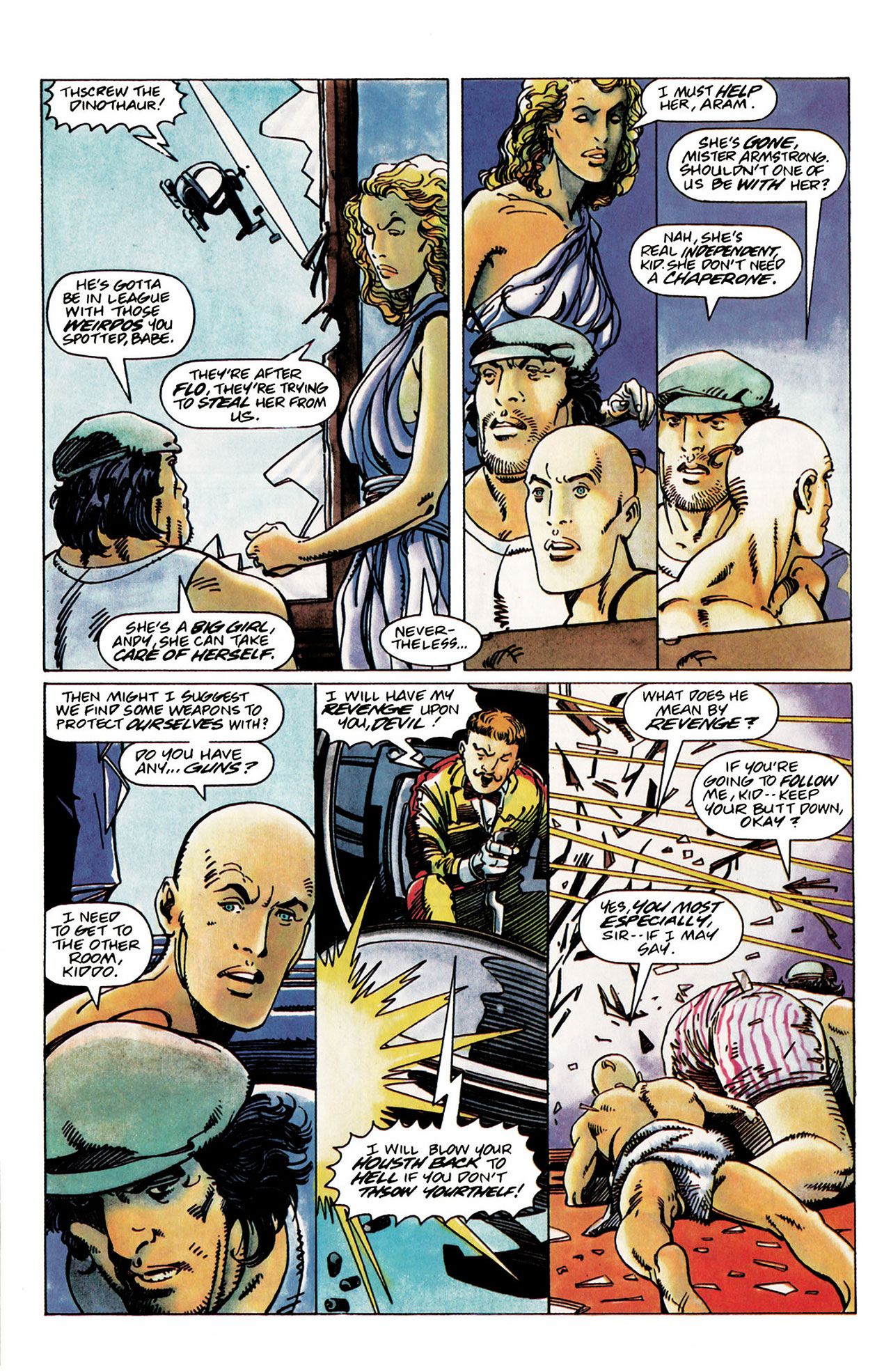 Read online Archer & Armstrong comic -  Issue #6 - 7