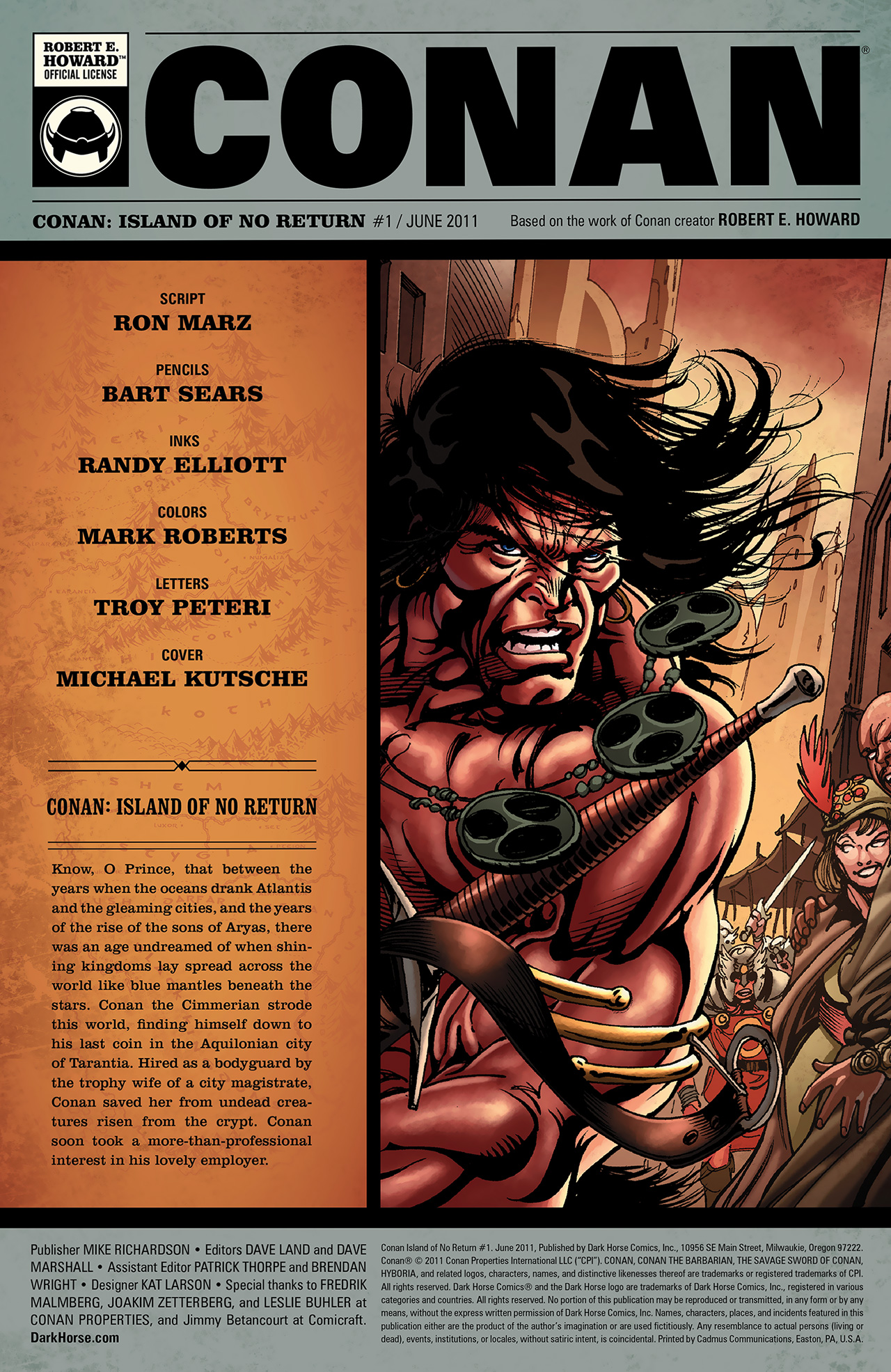 Read online Conan: Island of No Return comic -  Issue #1 - 2